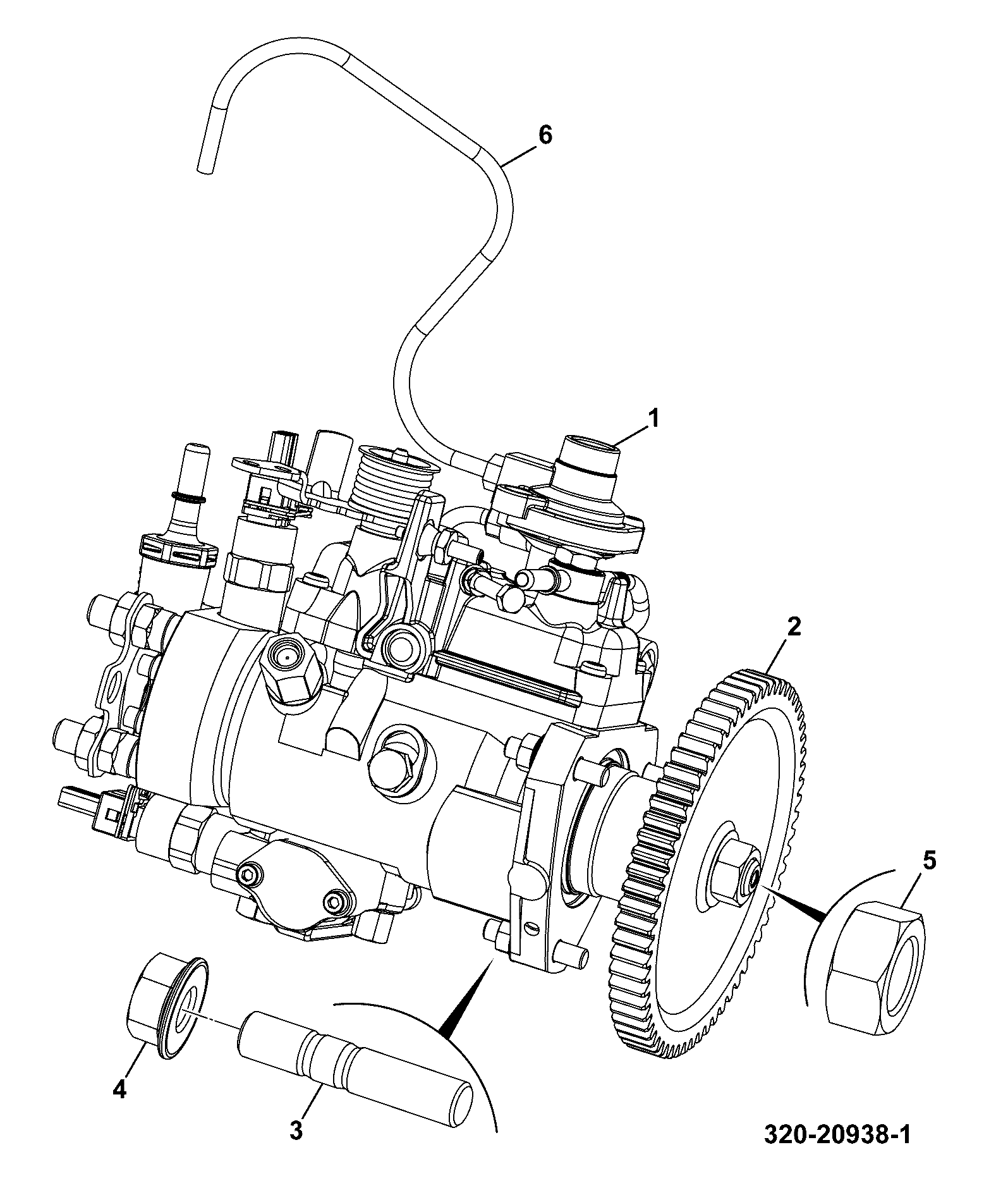 Насос 320/06869 JCB