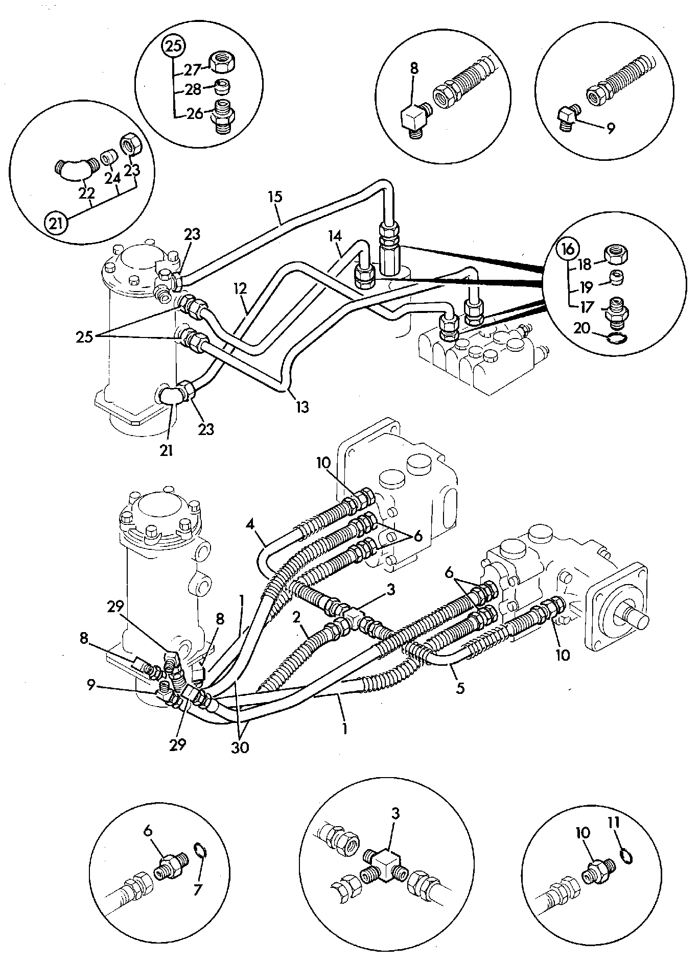 Переходник 50/005103 JCB