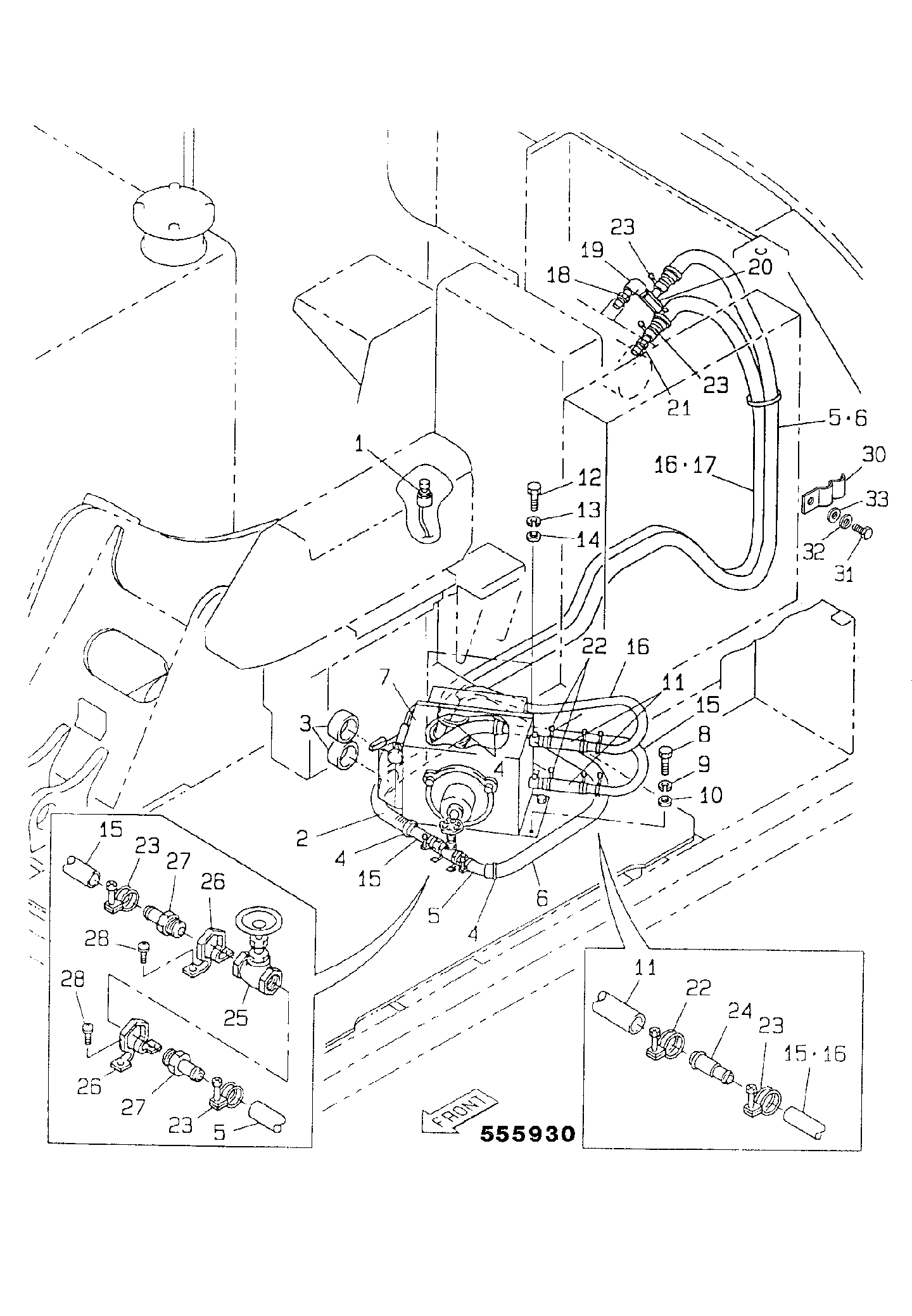 Шланг JSR0031 JCB