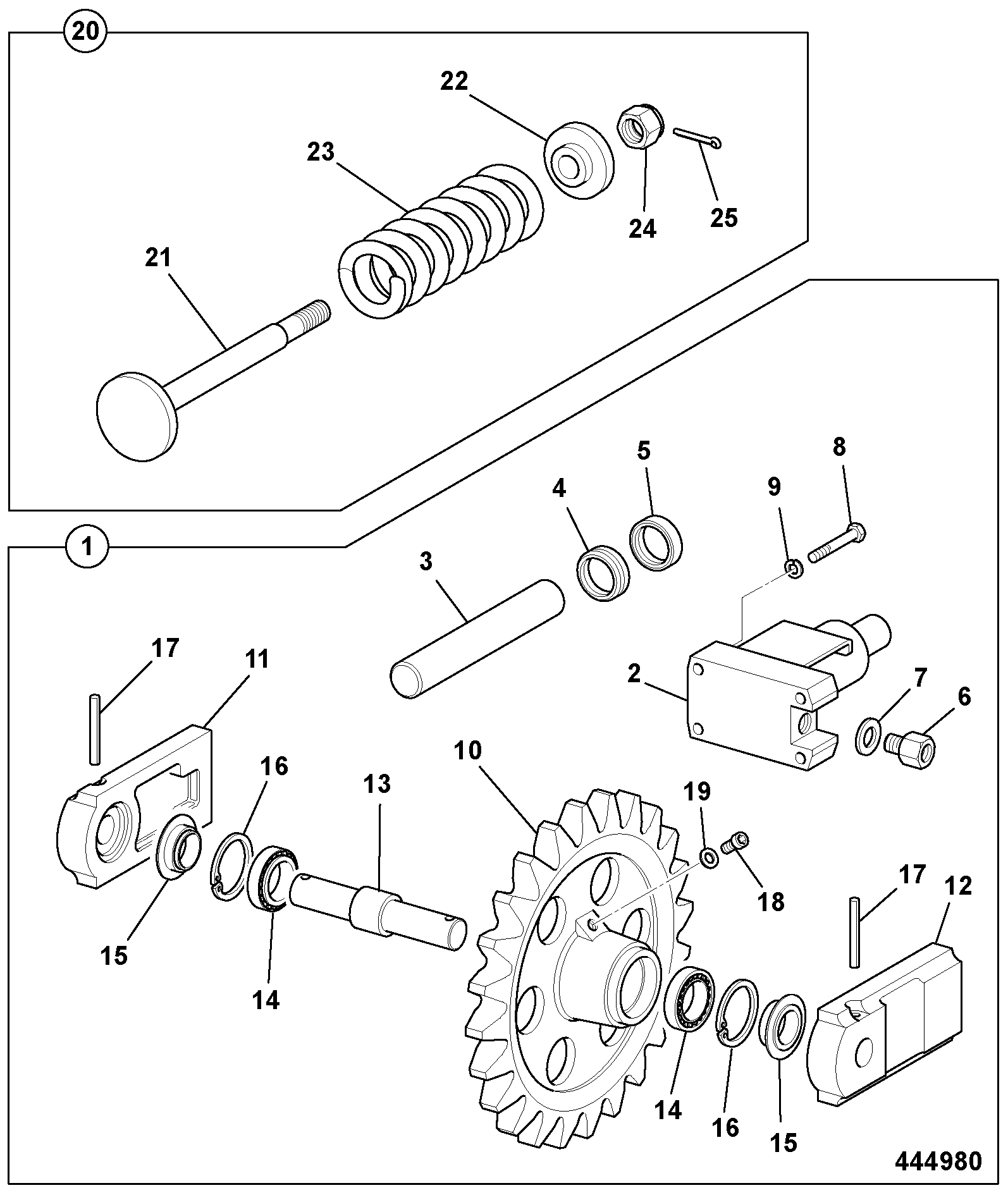 Колесо 233/23200 JCB