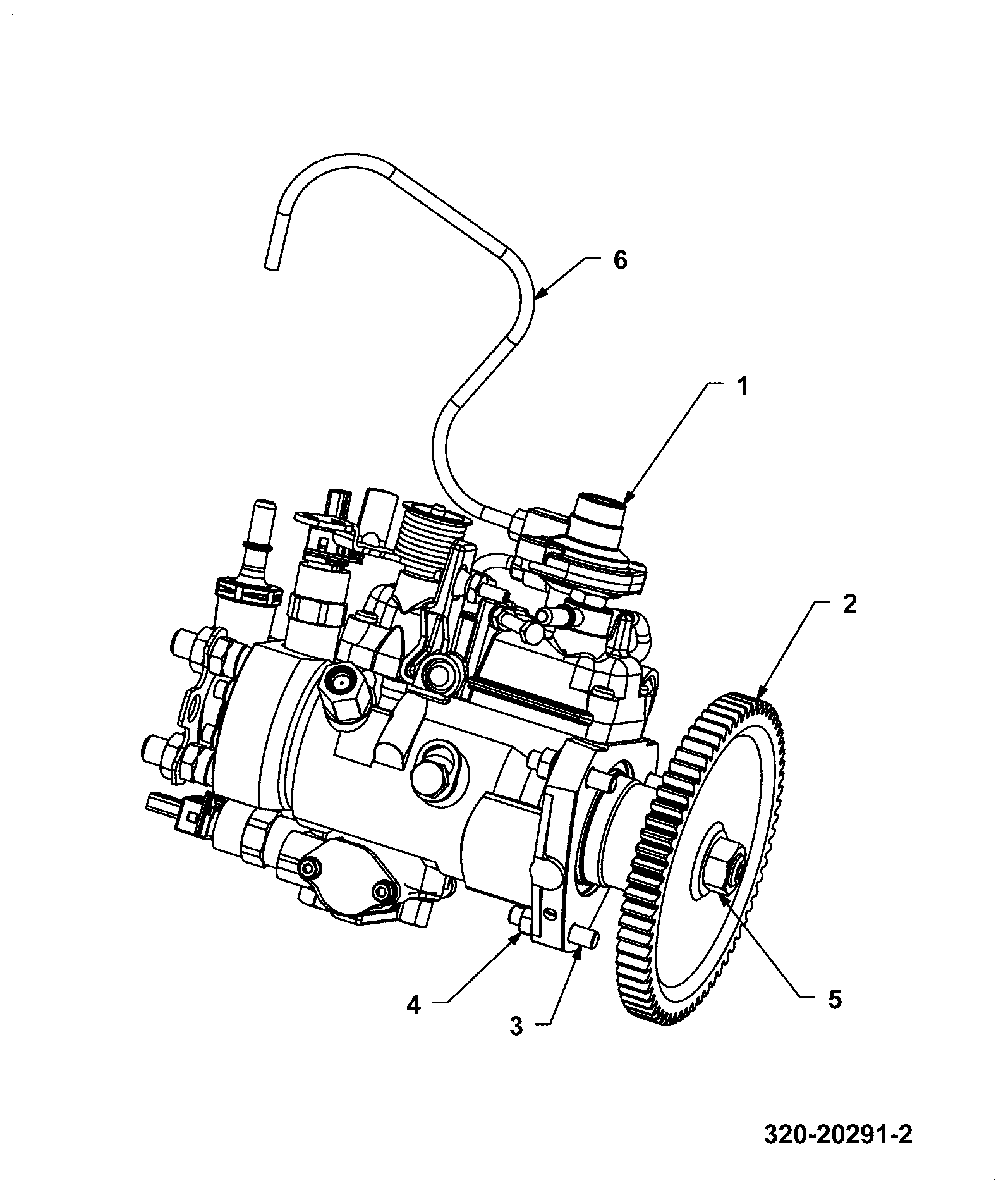 Насос 320/06744 JCB