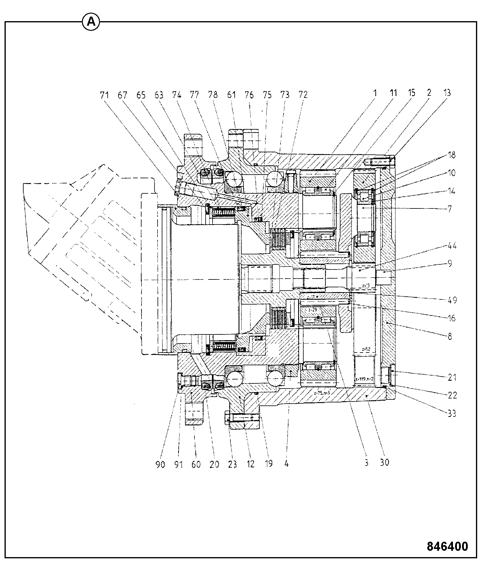 Фиксатор 7210/10337 JCB