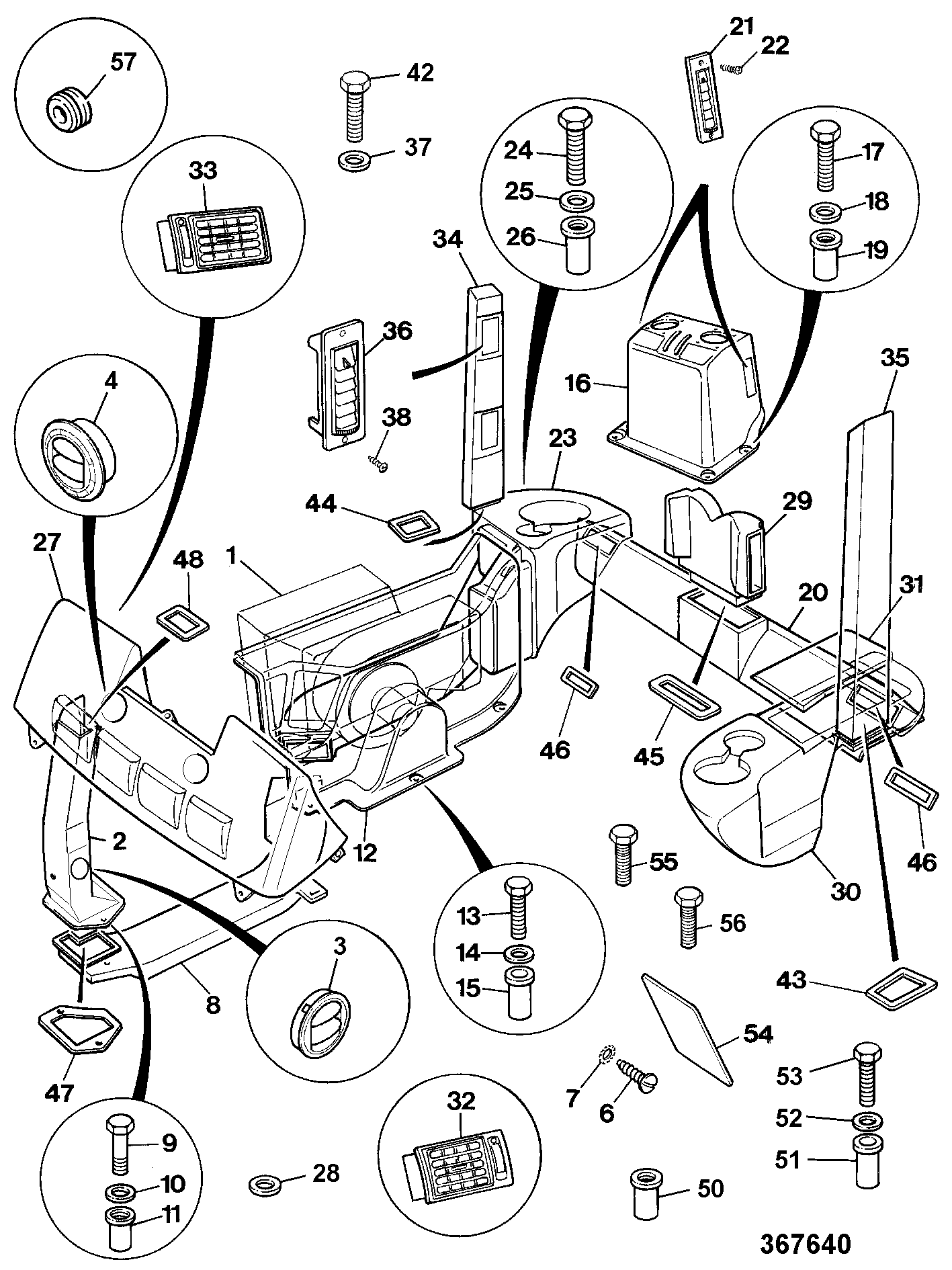 распорка 123/03348 JCB