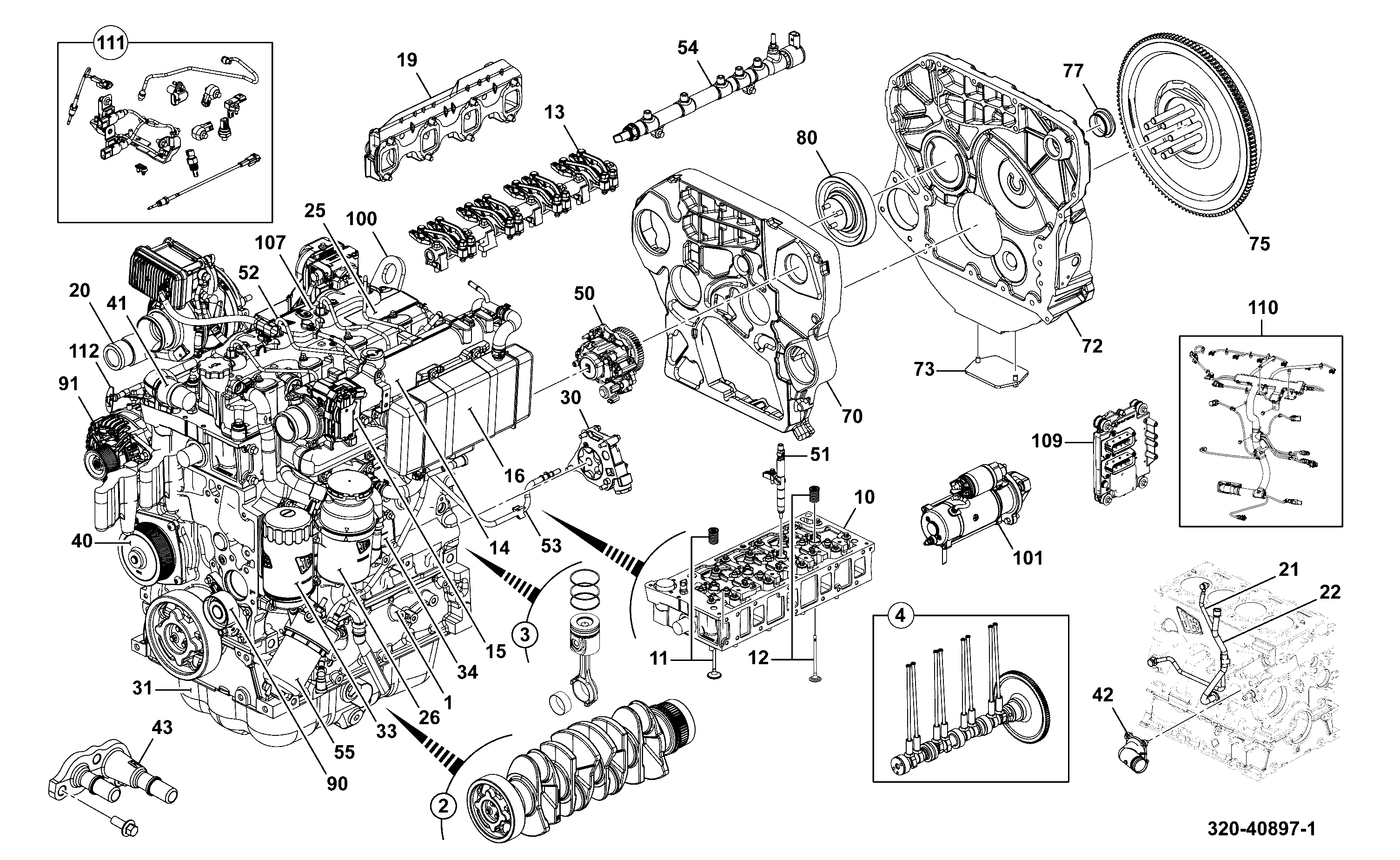 Поддон 320/21667 JCB