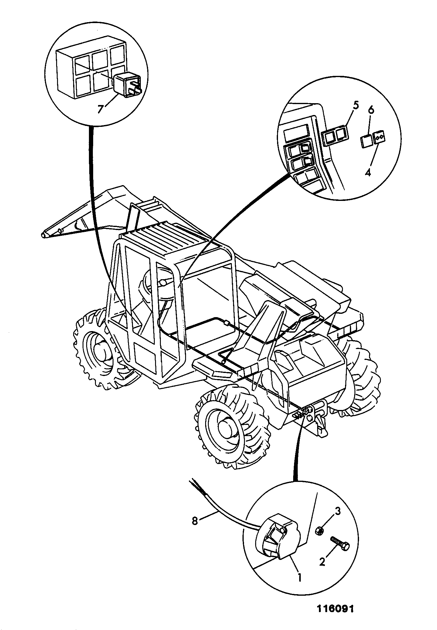 Жгут проводов 719/13900 JCB