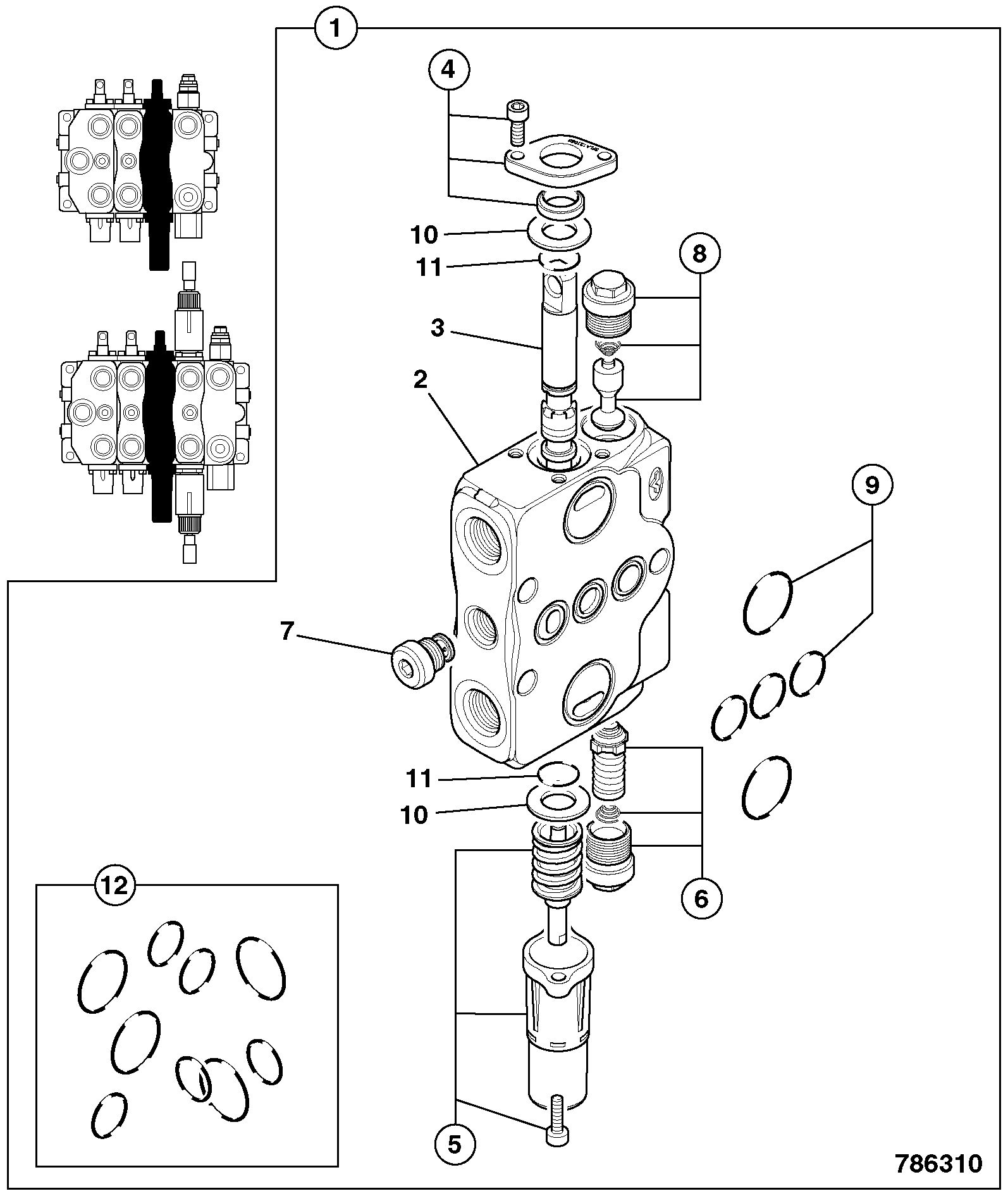 Комплект 25/223004 JCB