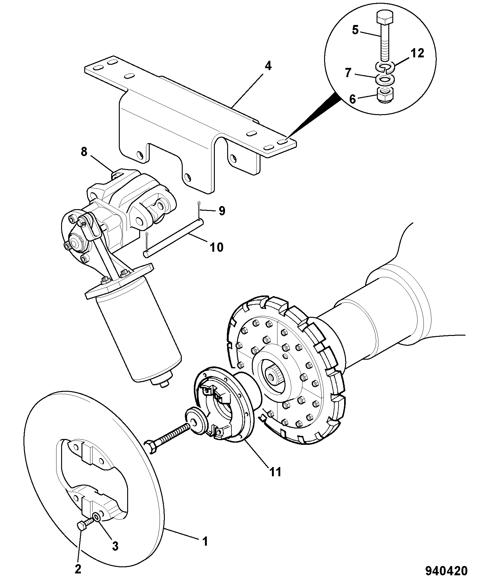 Диск 332/S4535 JCB