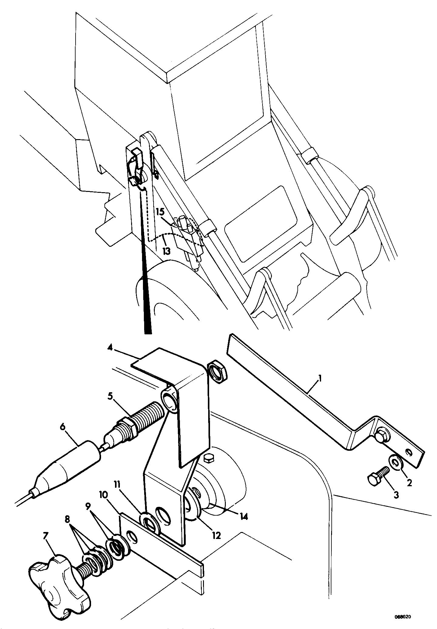 Выключатель 701/05400 JCB