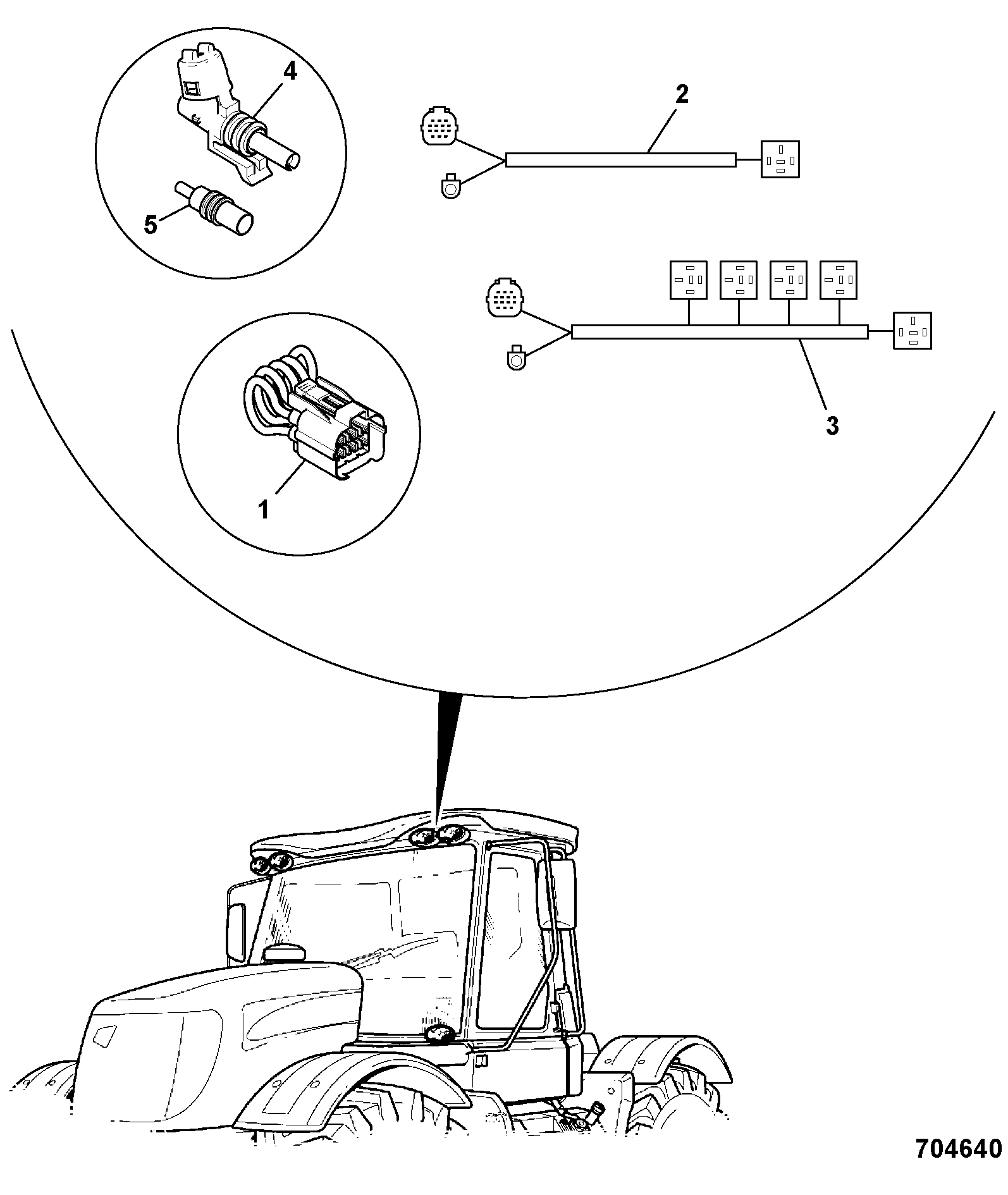 Жгут проводов 721/11294 JCB