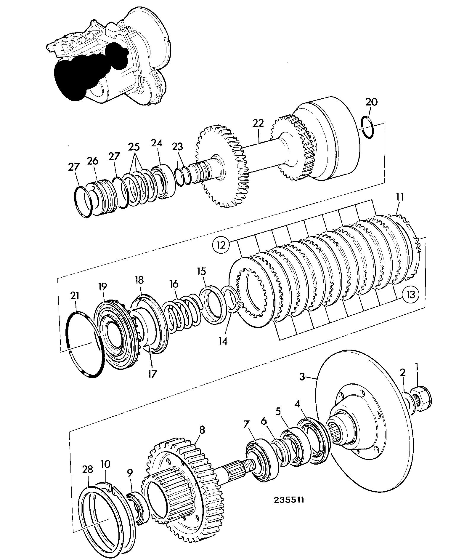 Кольцо уплотнительное 828/00412 JCB