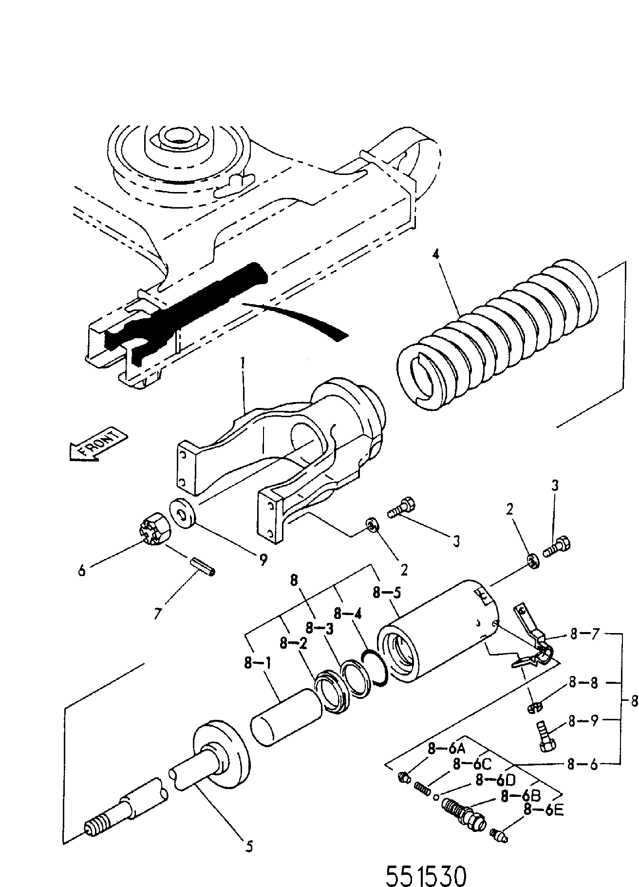 Уплотнение KMA0616 JCB