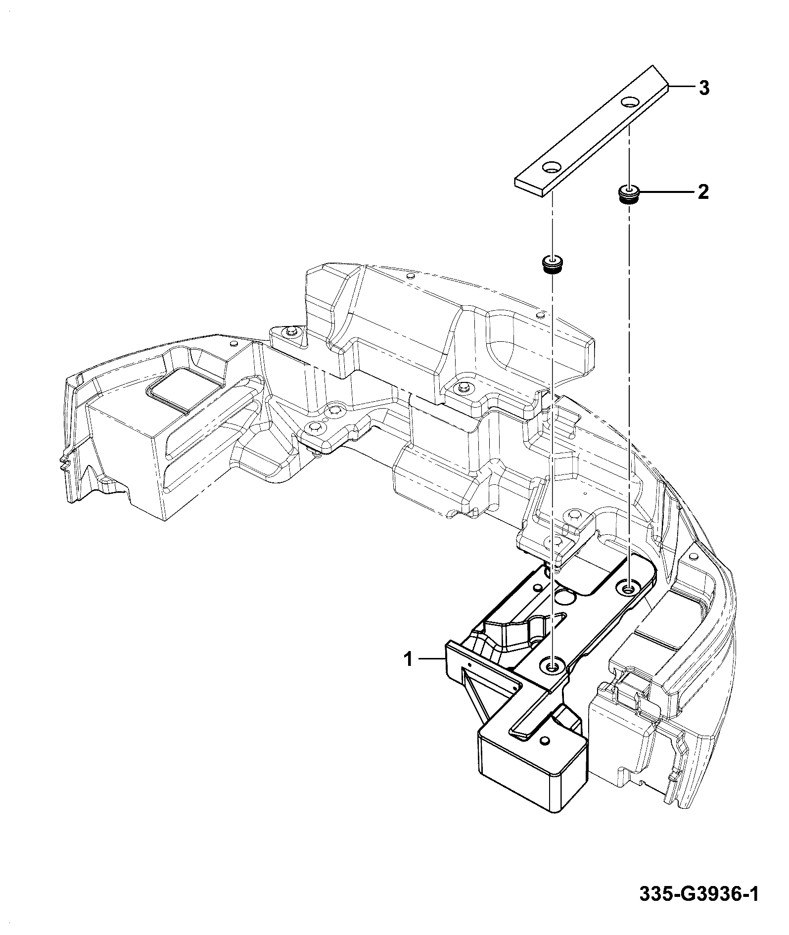 Пенопласт 334/R3561 JCB
