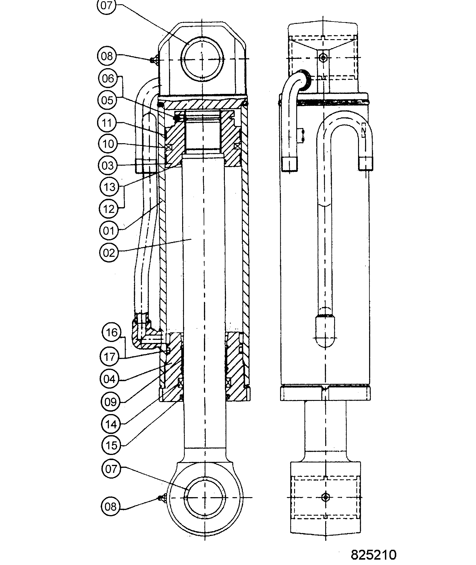 Стеклоочиститель 550/42082 JCB