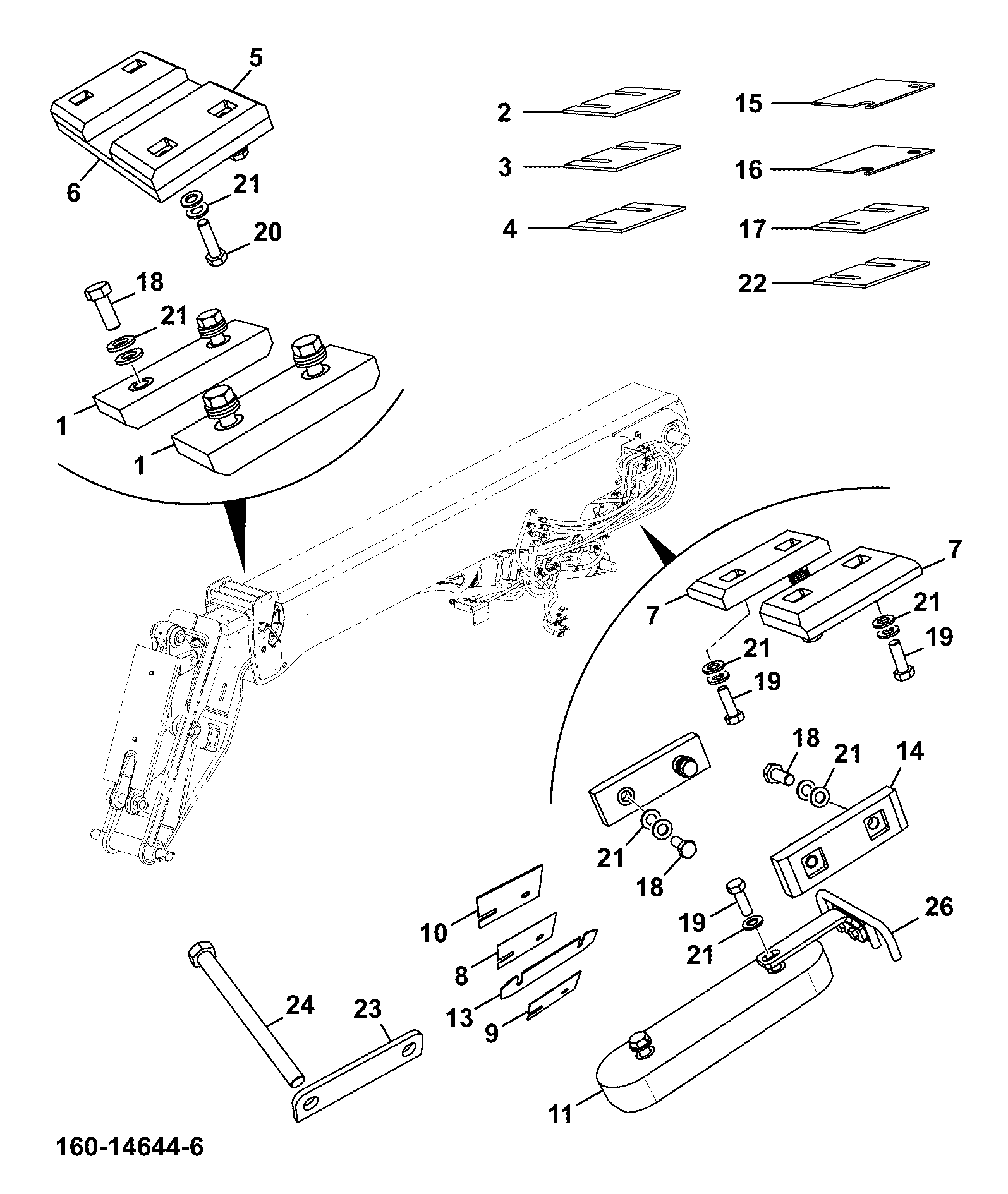 шланг 333/E0529 JCB