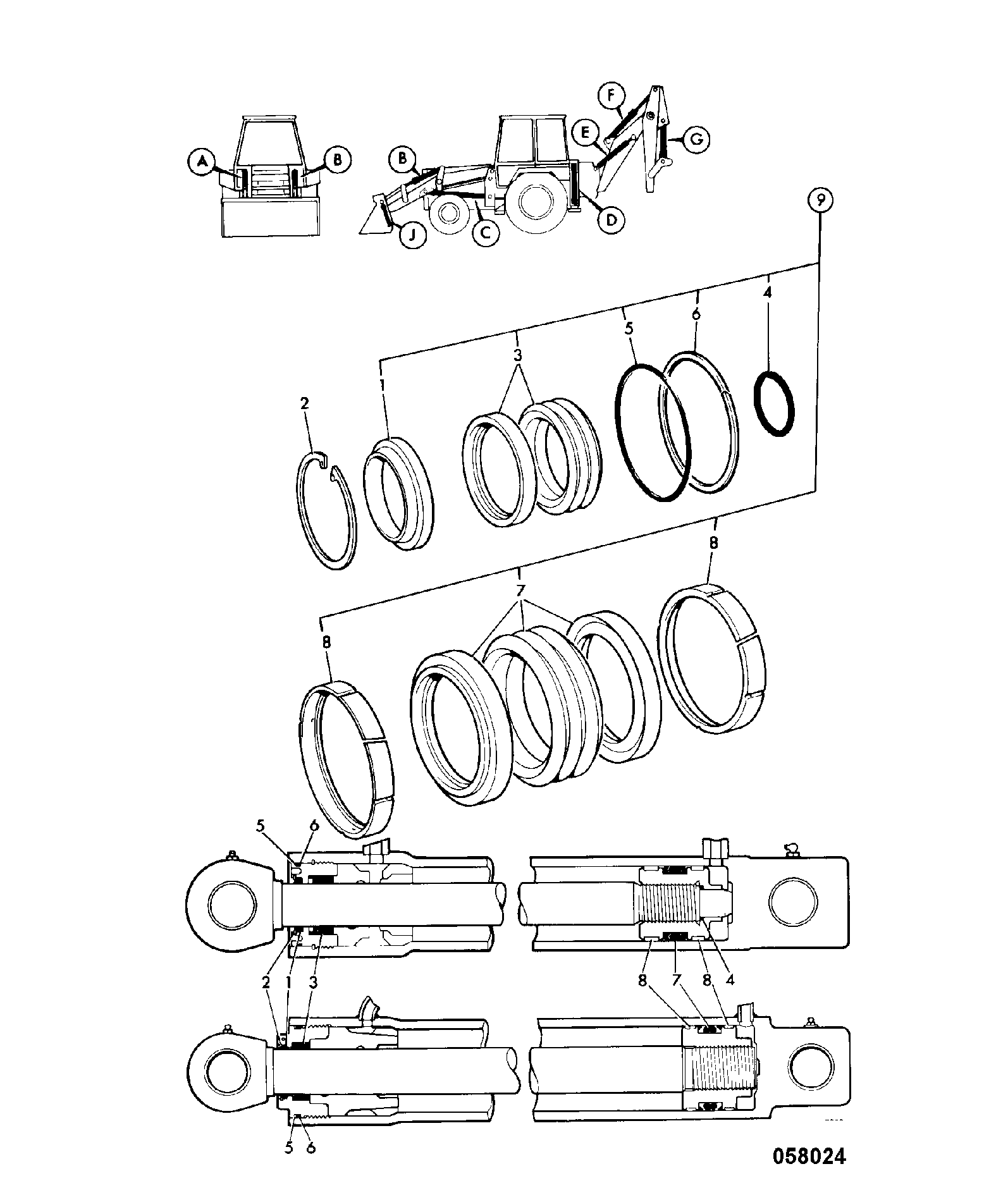 Уплотнение 2411/0209 JCB