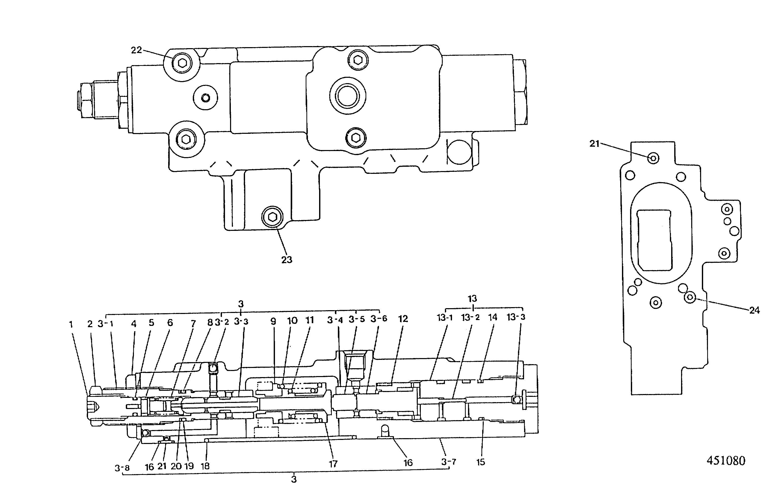 Корпус LNP0095 JCB