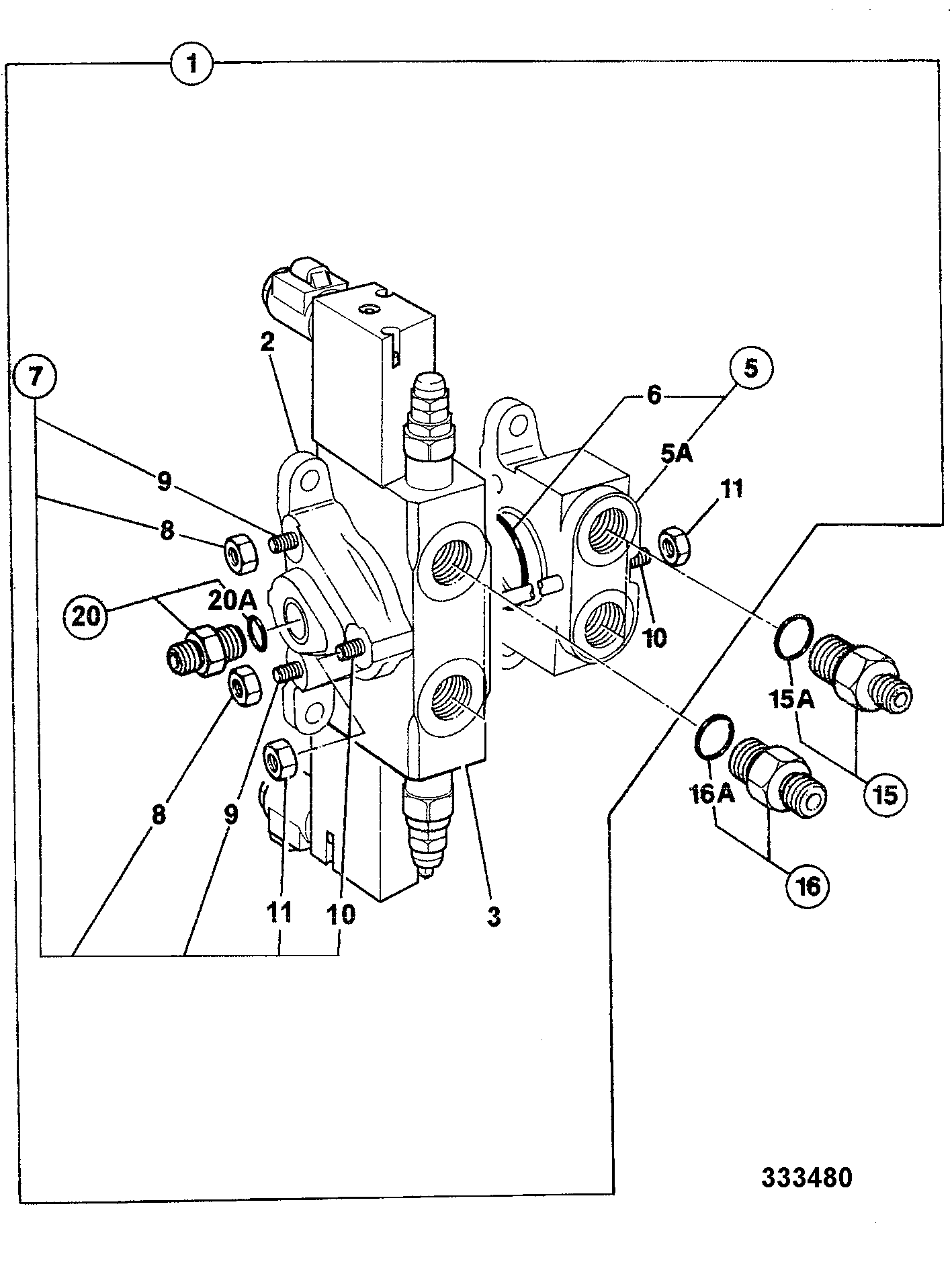 Клапан 25/220401 JCB