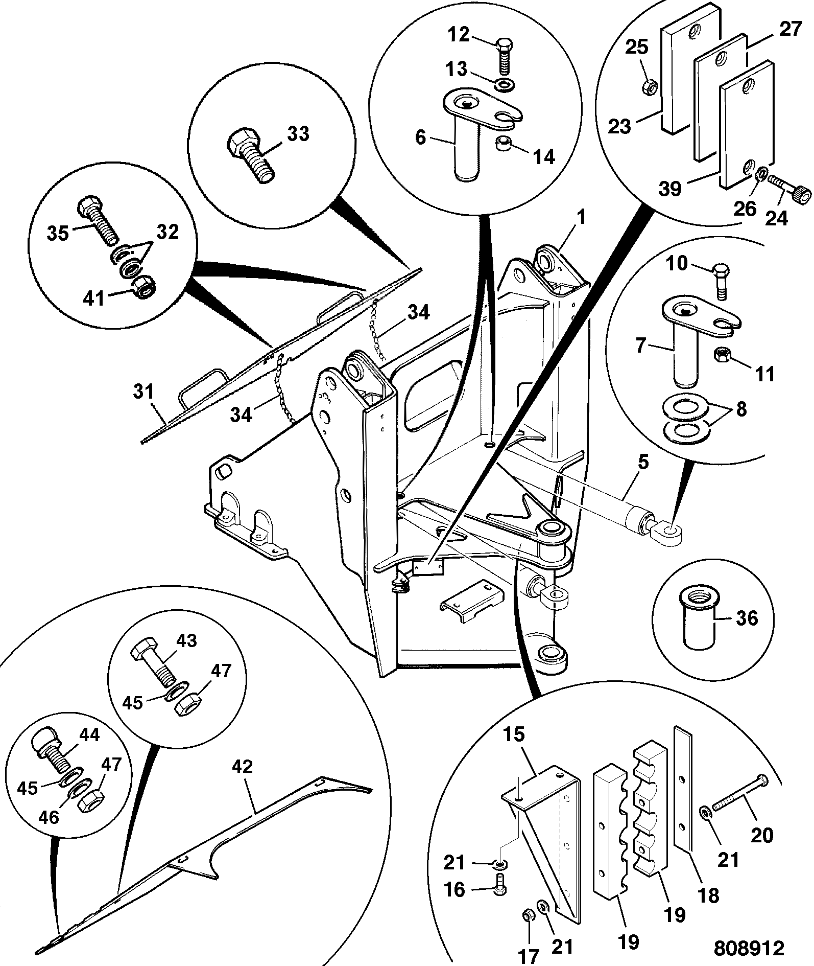 Коврик 265/01946 JCB