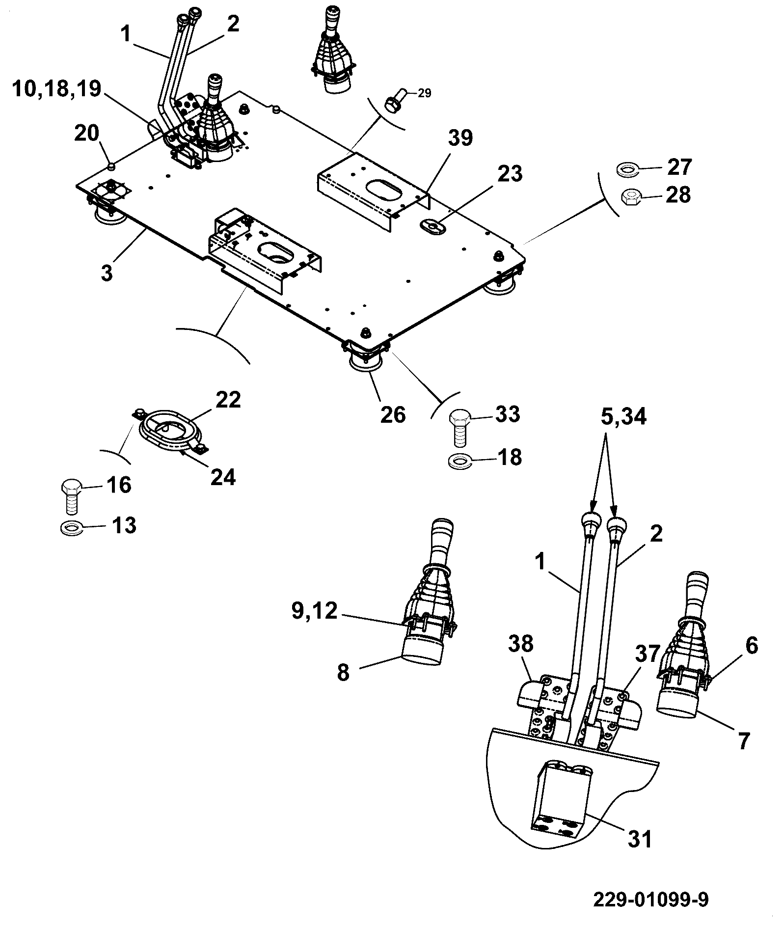 Колпачок 229/00597 JCB