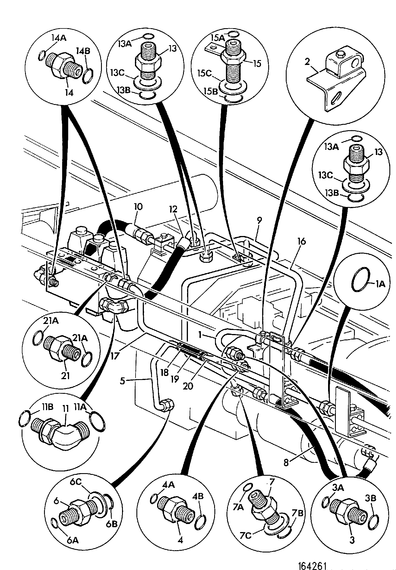 Кольцо уплотнительное 828/00306 JCB