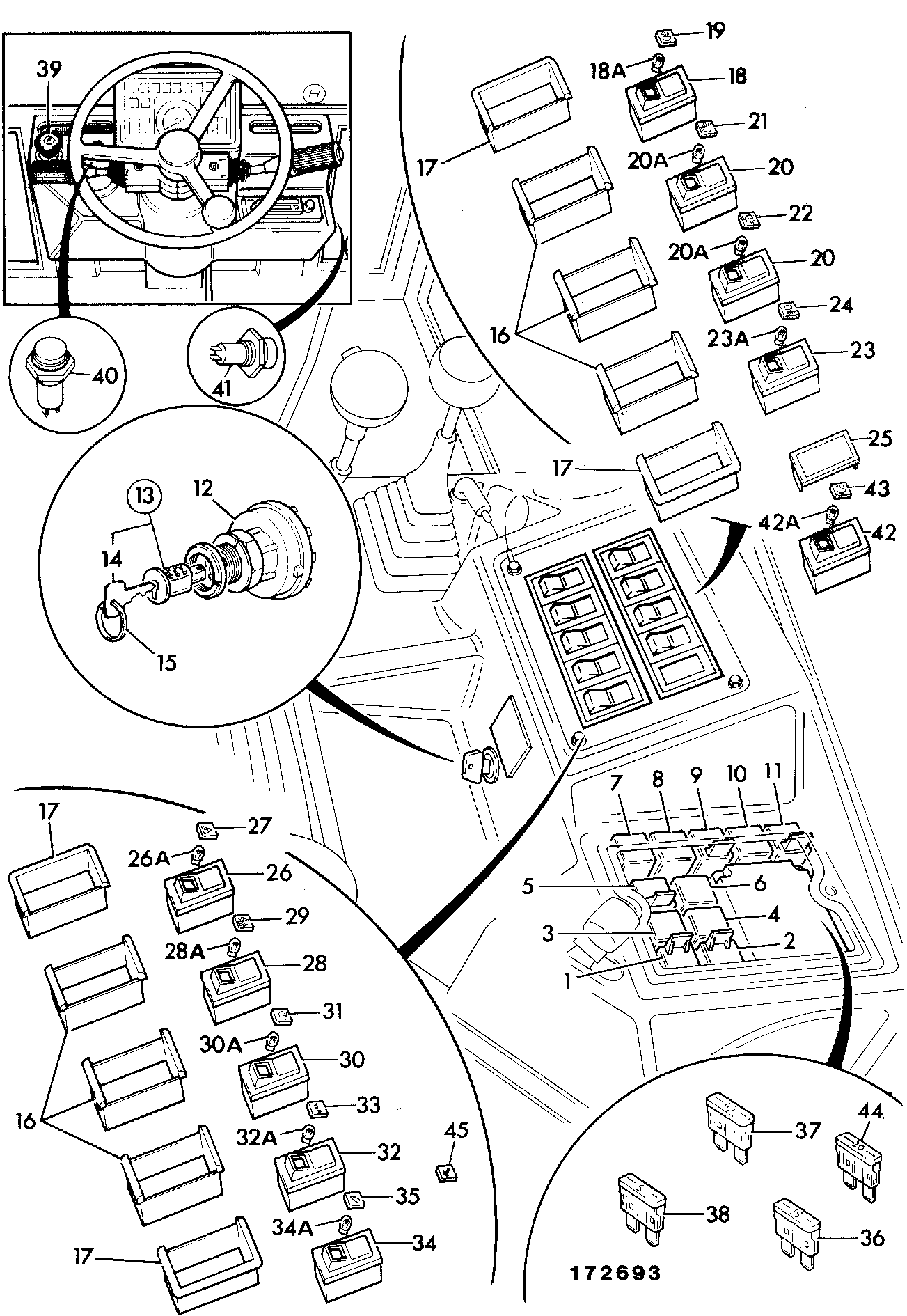 Жгут проводов 721/00381 JCB