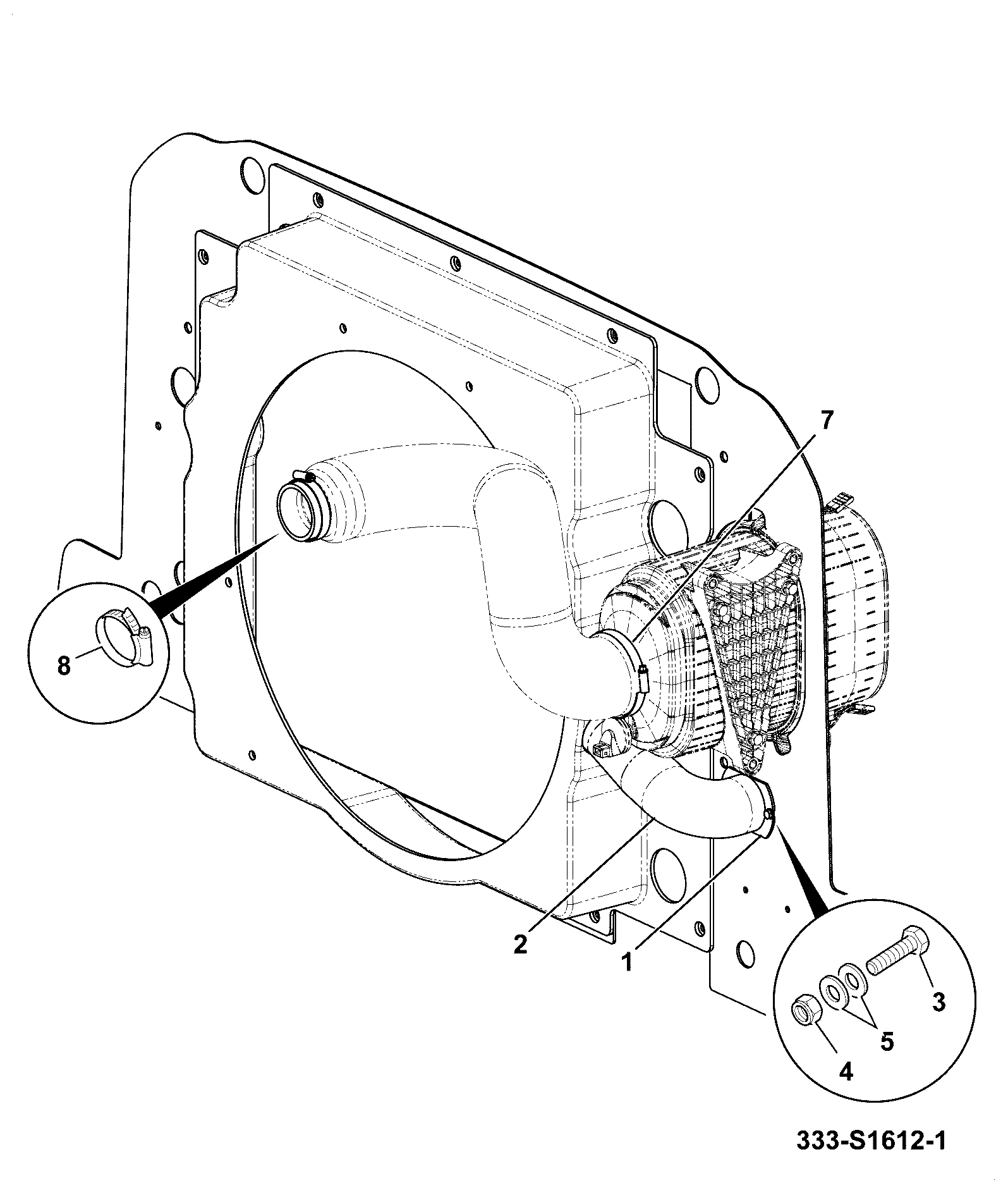 Шланг 333/S1485 JCB