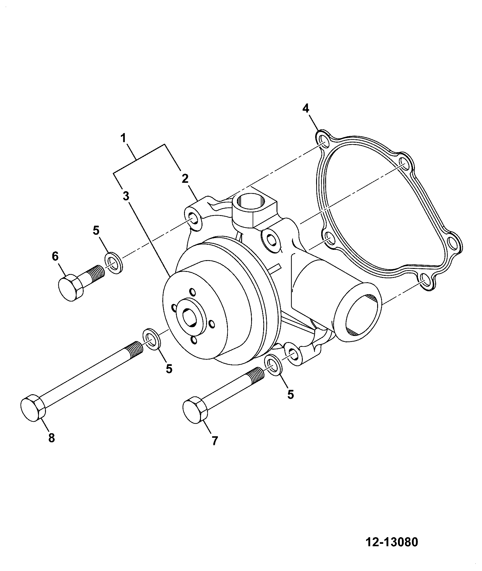 Насос 332/Y5075 JCB