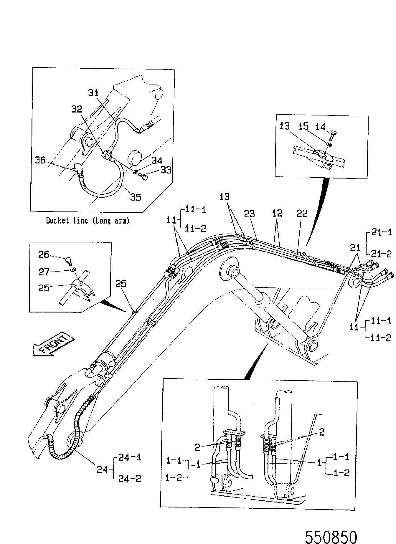 Шланг JNV0532 JCB
