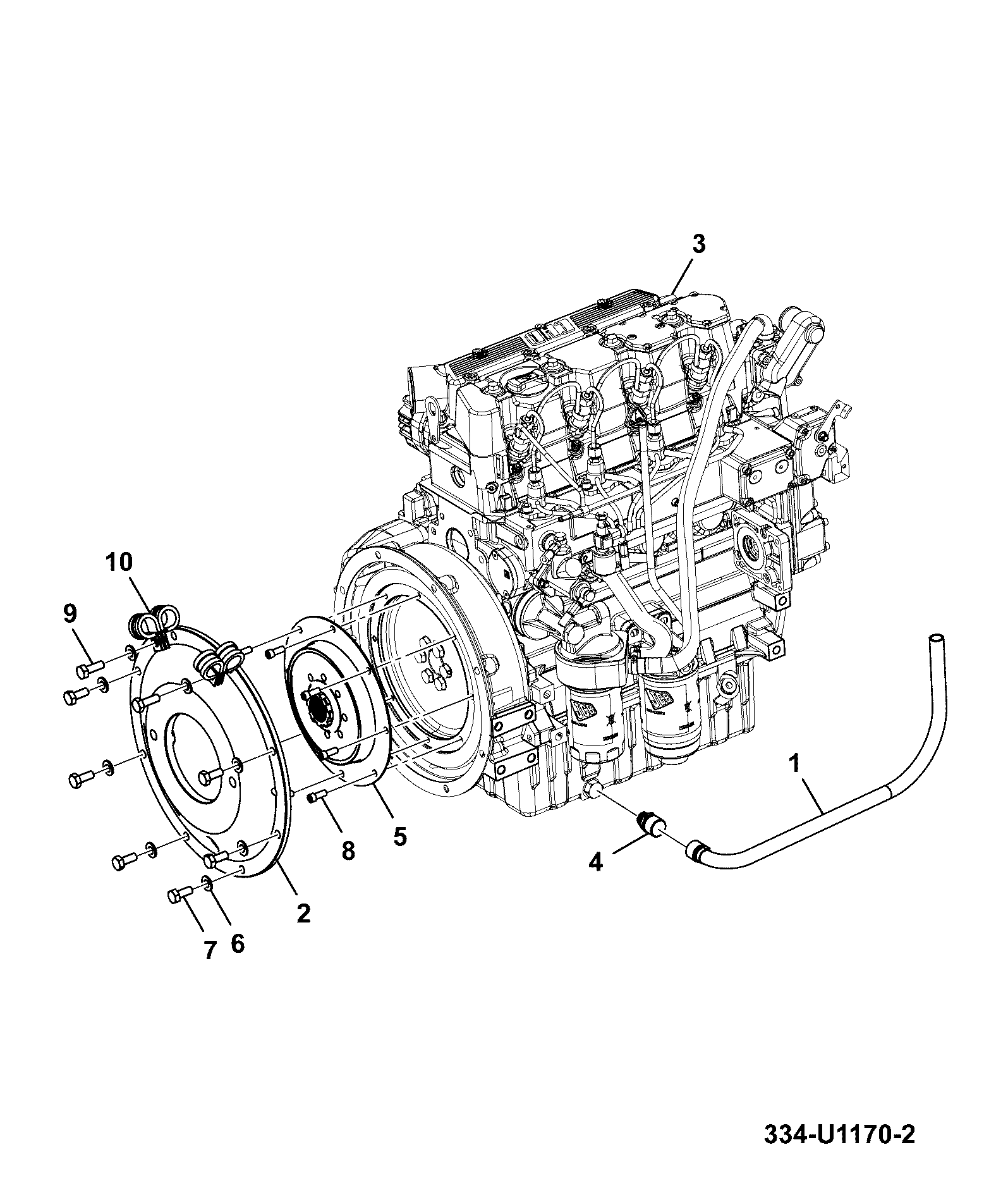 Шланг 333/S1320 JCB