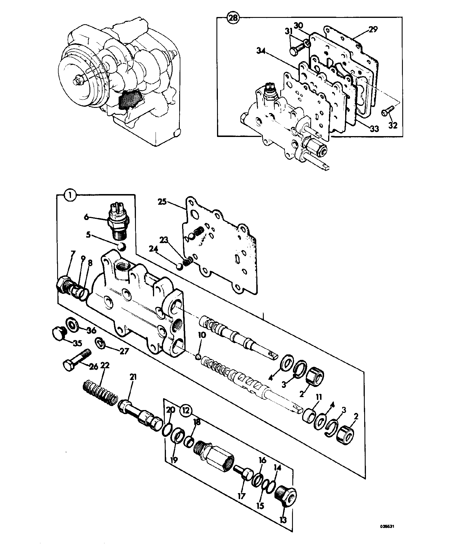 распорка 231840 JCB