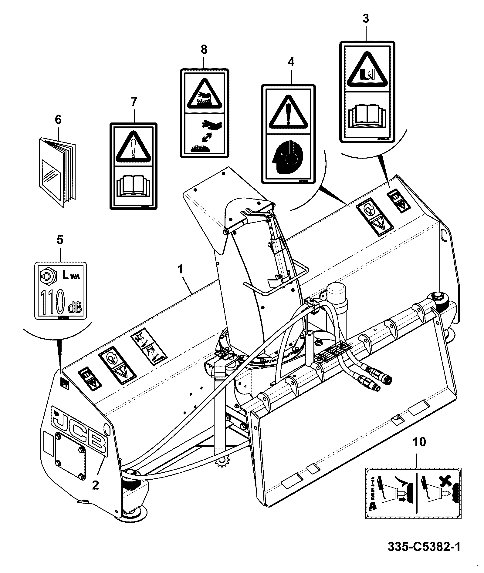 Оператор руководство 335/H0967 JCB