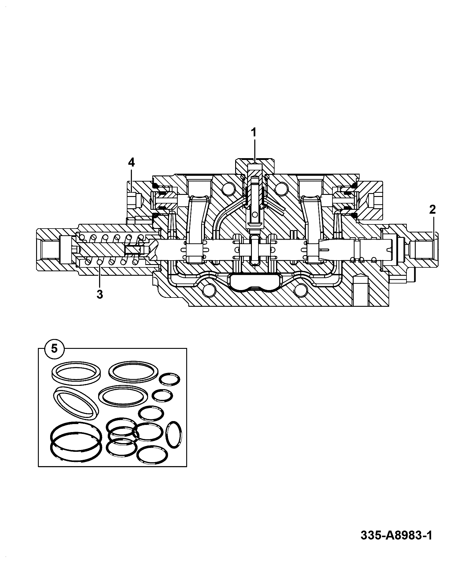 Комплект 335/C0046 JCB