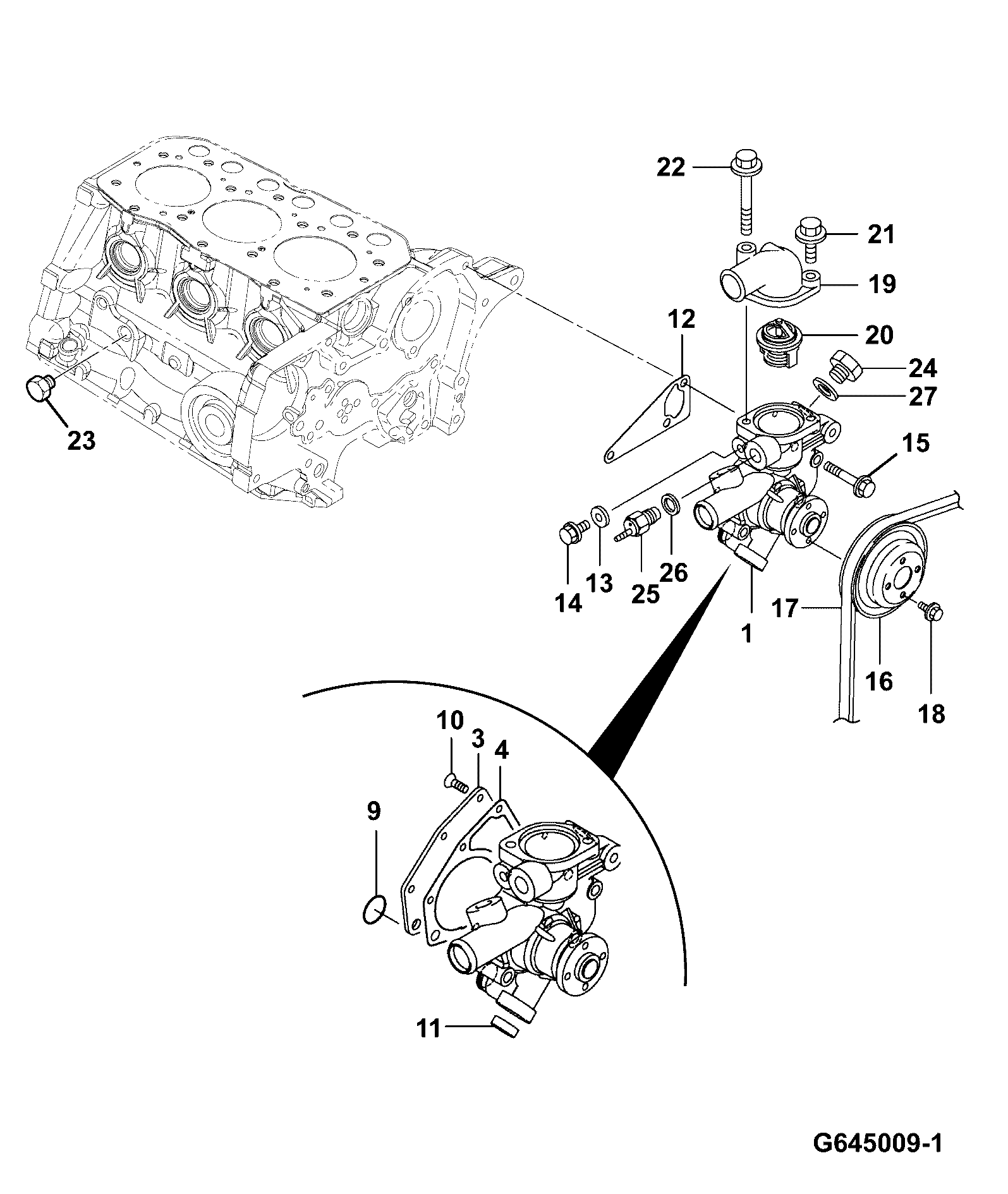 насос 333/C0062 JCB