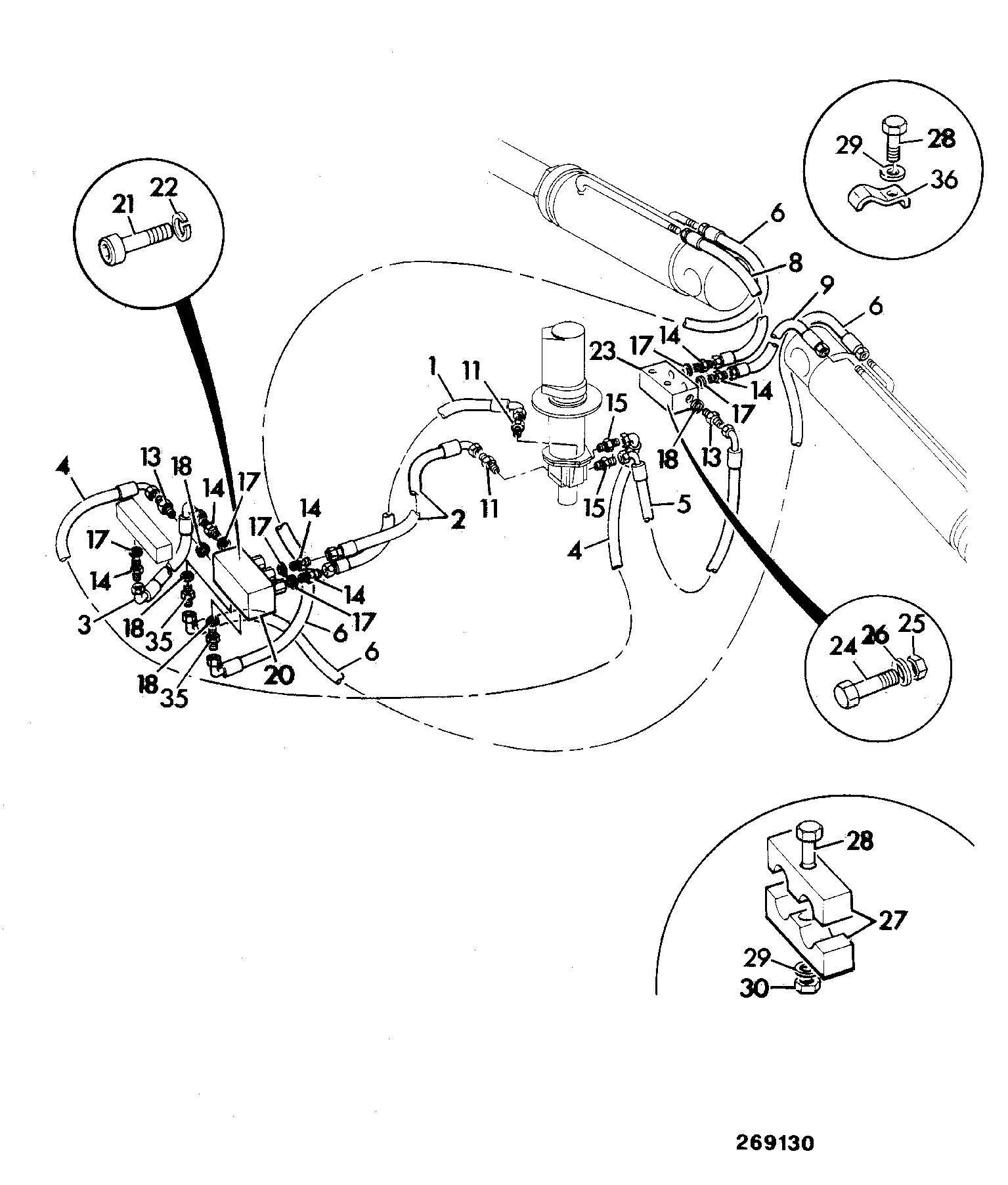 Шланг JLV1183 JCB
