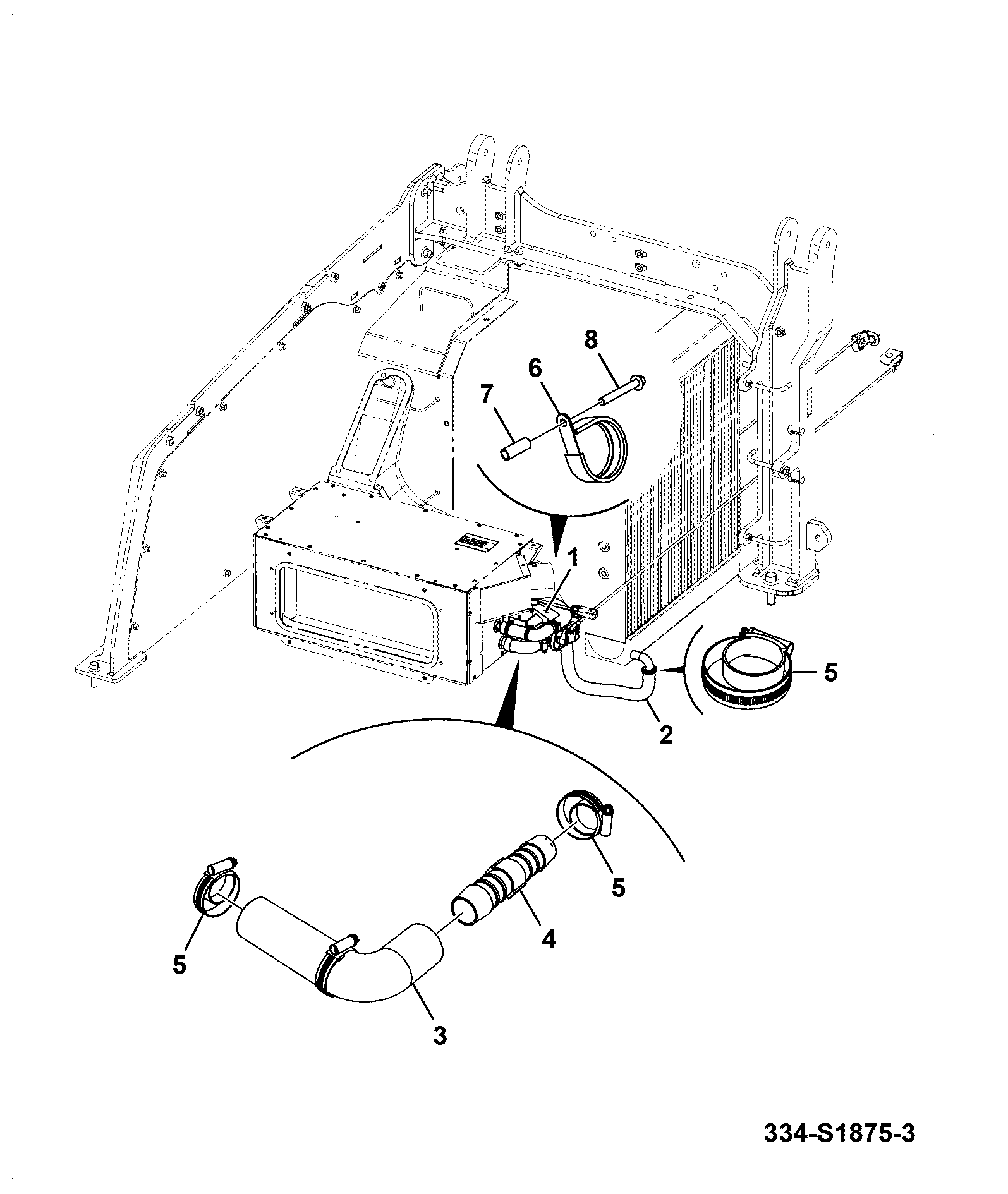 шланг 334/U0749 JCB