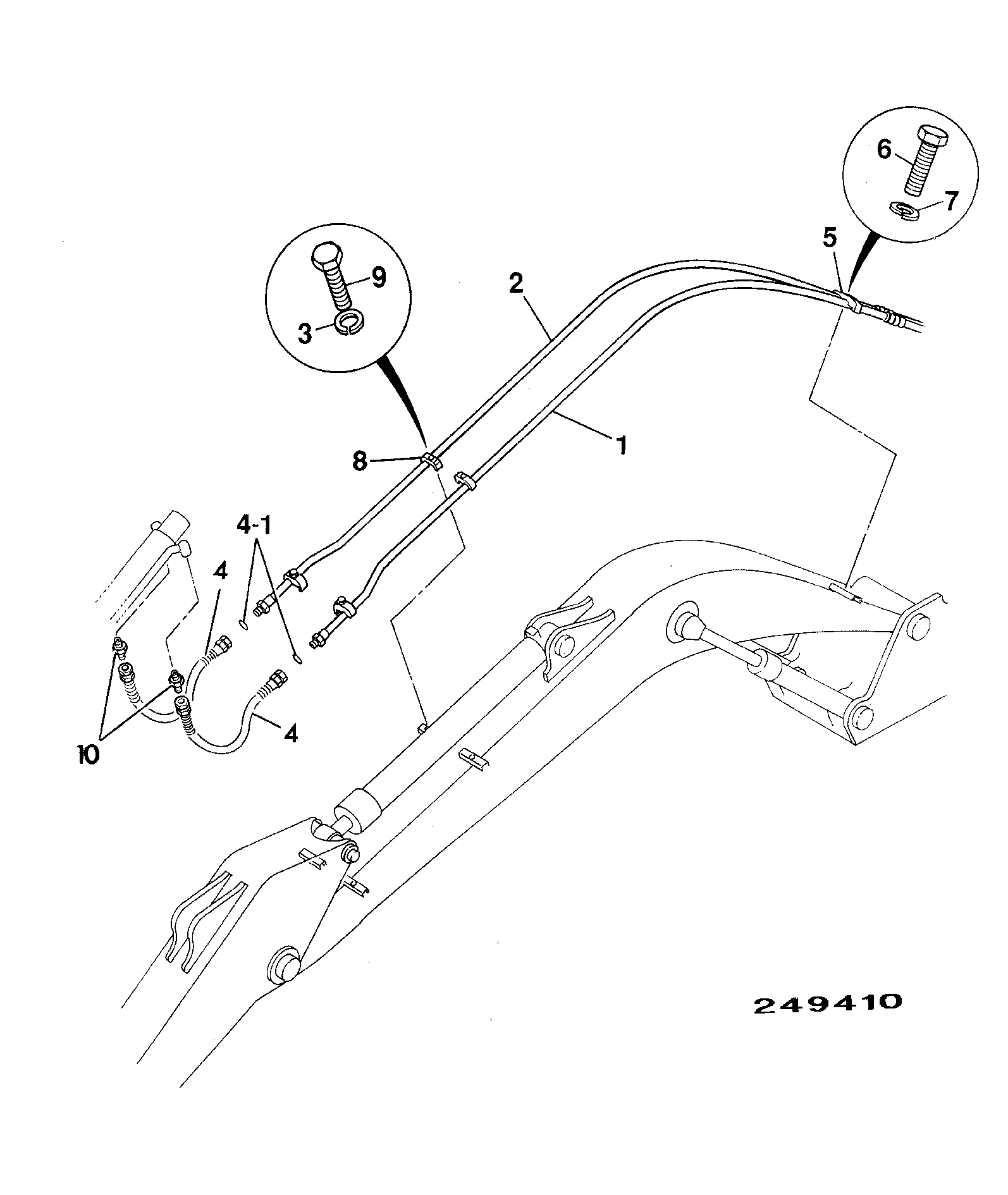 Шланг JNV1371 JCB
