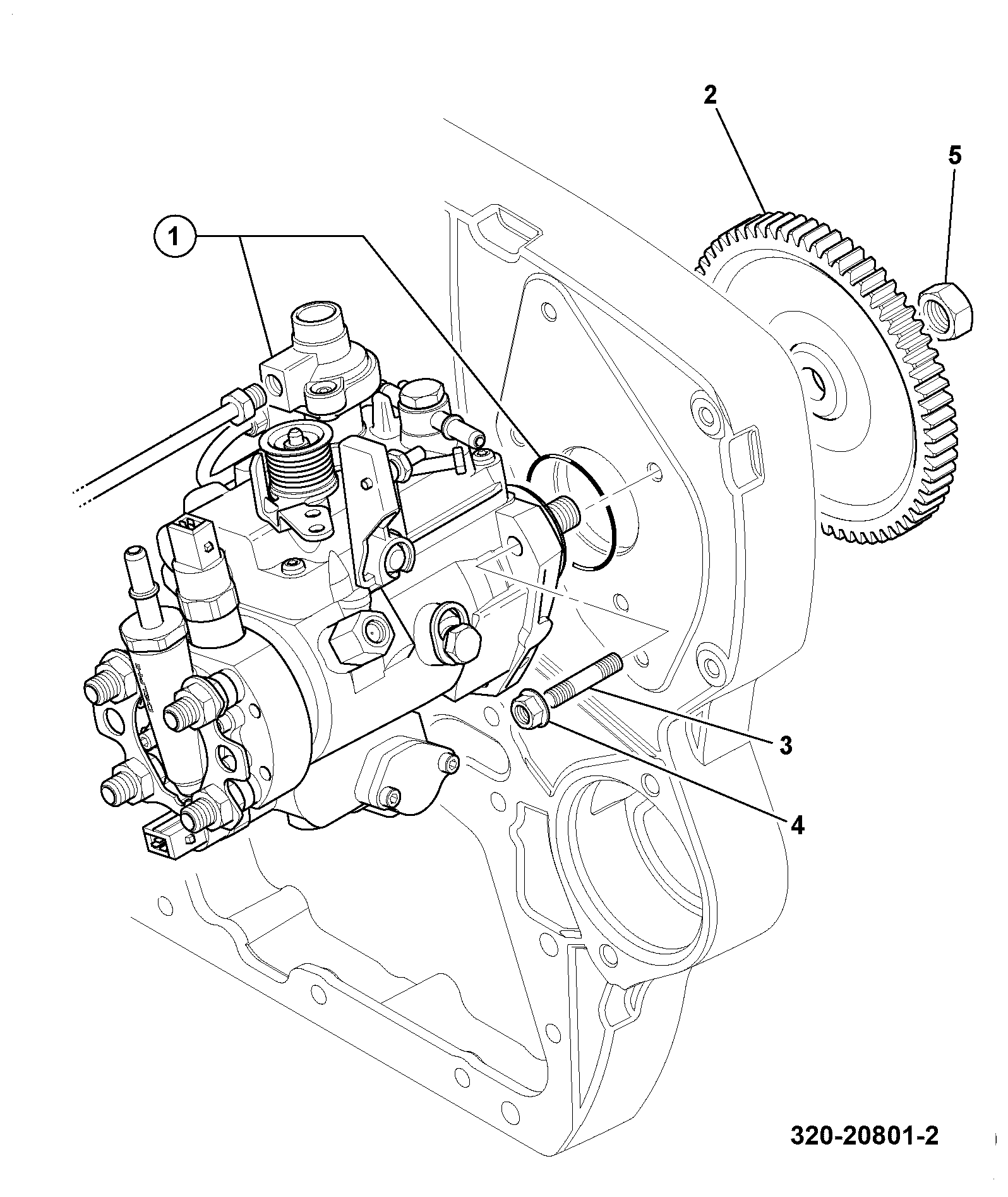 Насос 320/06765 JCB