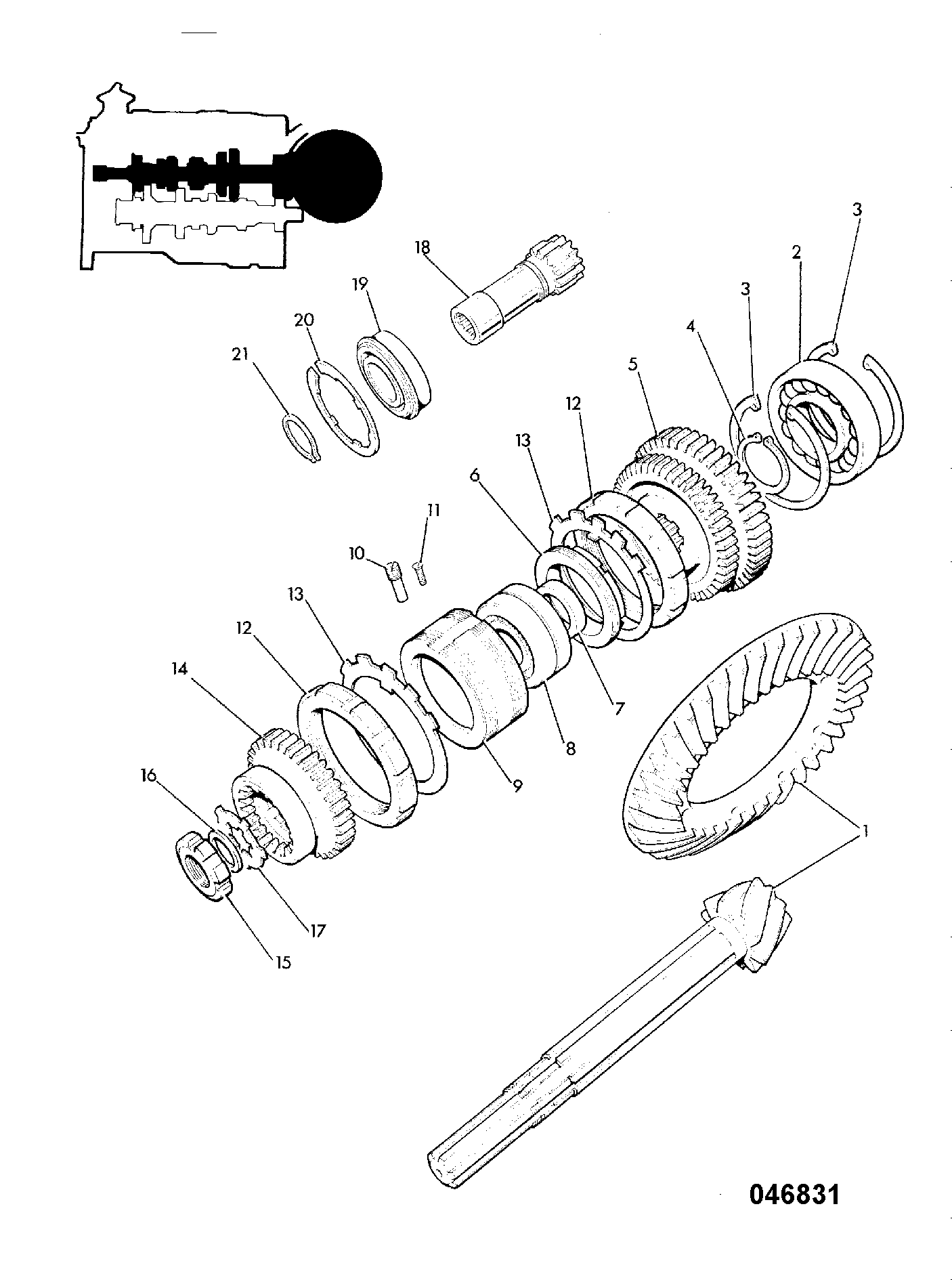 Подшипник ATJ5560 JCB