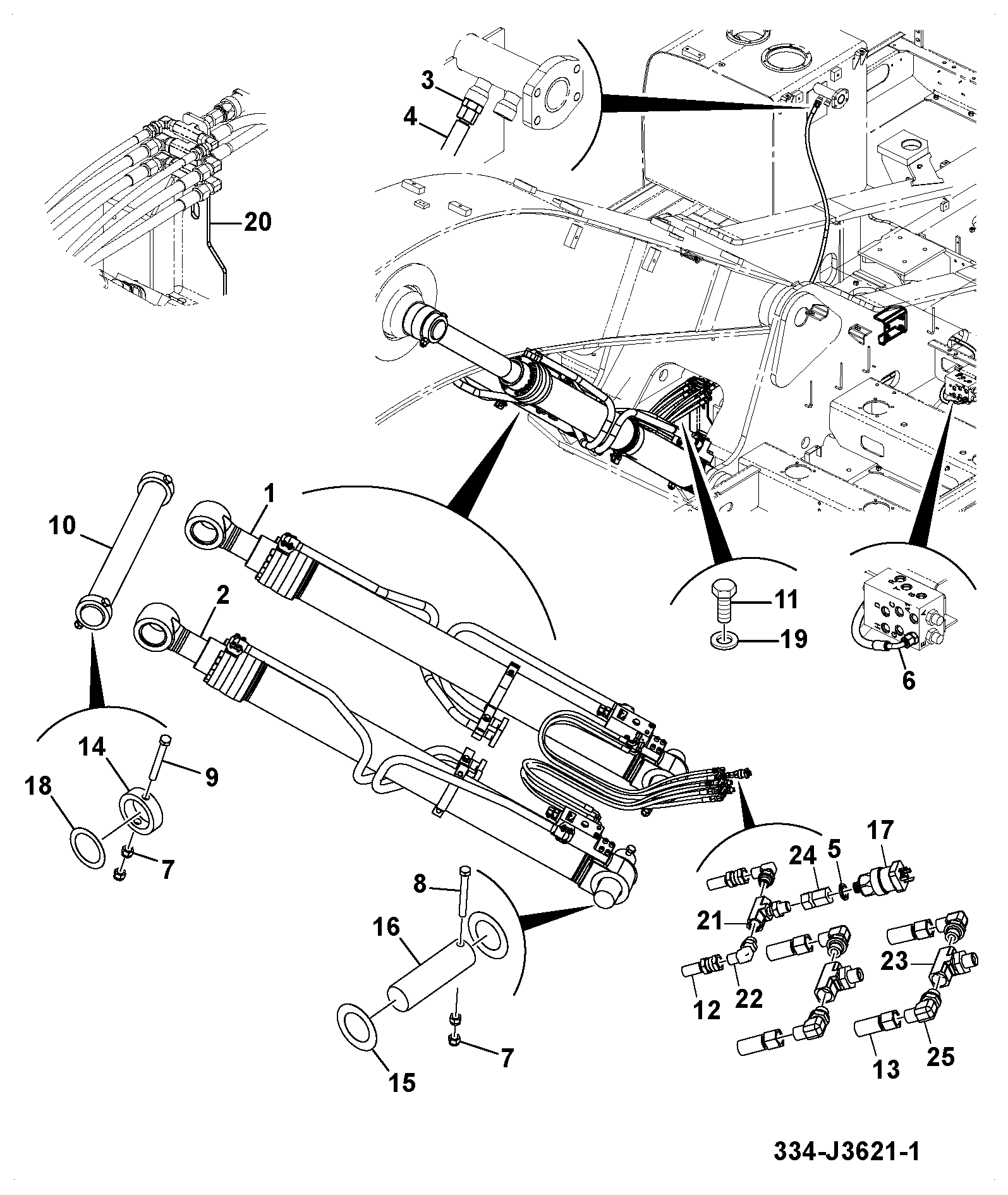 Шланг JNV0838 JCB