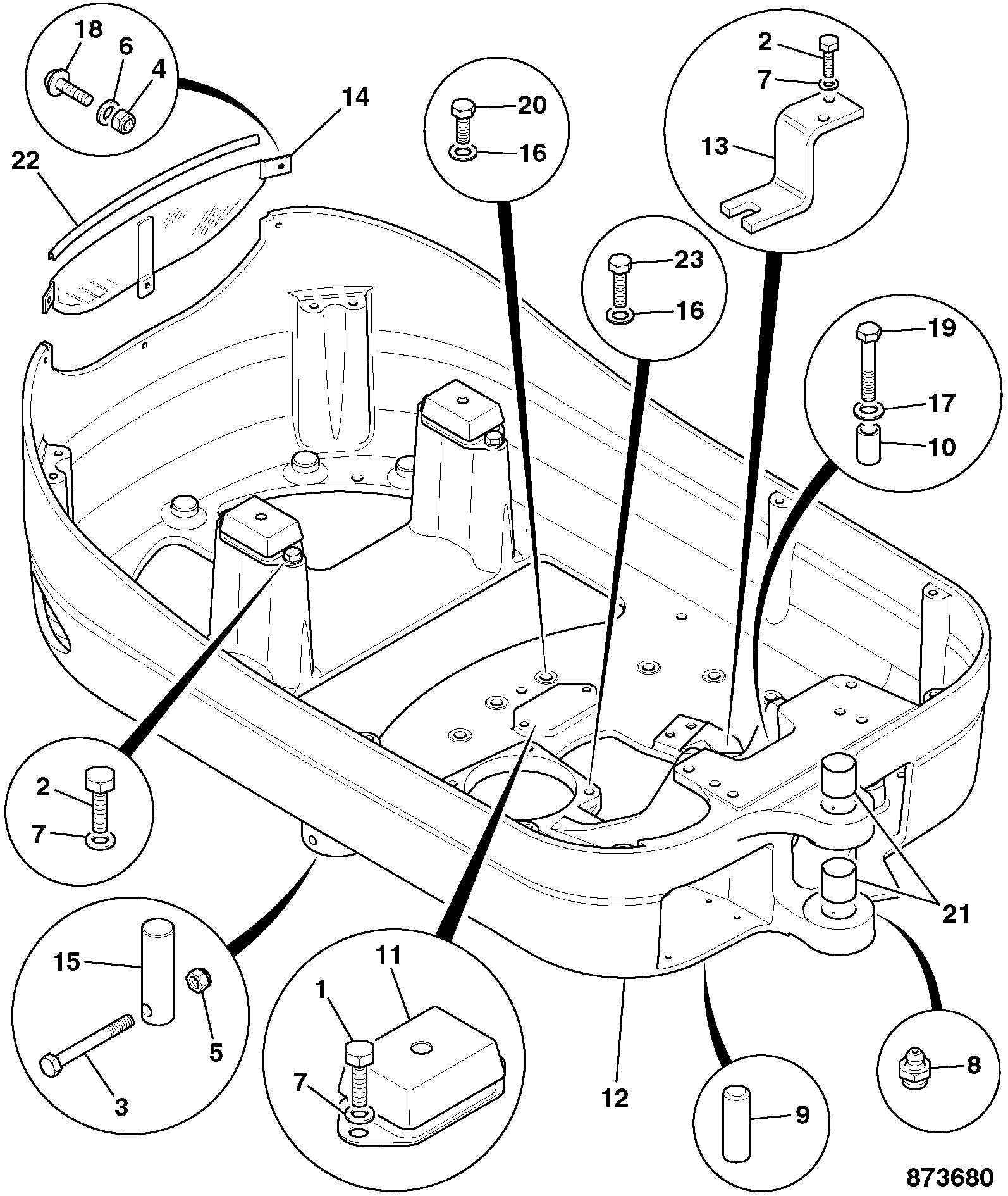 планка 926/04840 JCB