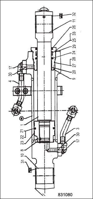 Стеклоочиститель 550/41100 JCB
