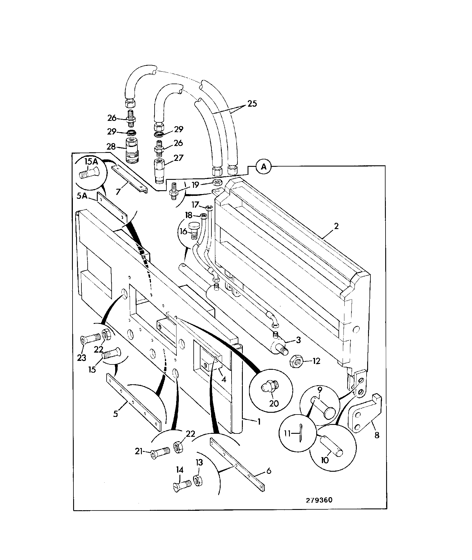 Планка 548/41723 JCB