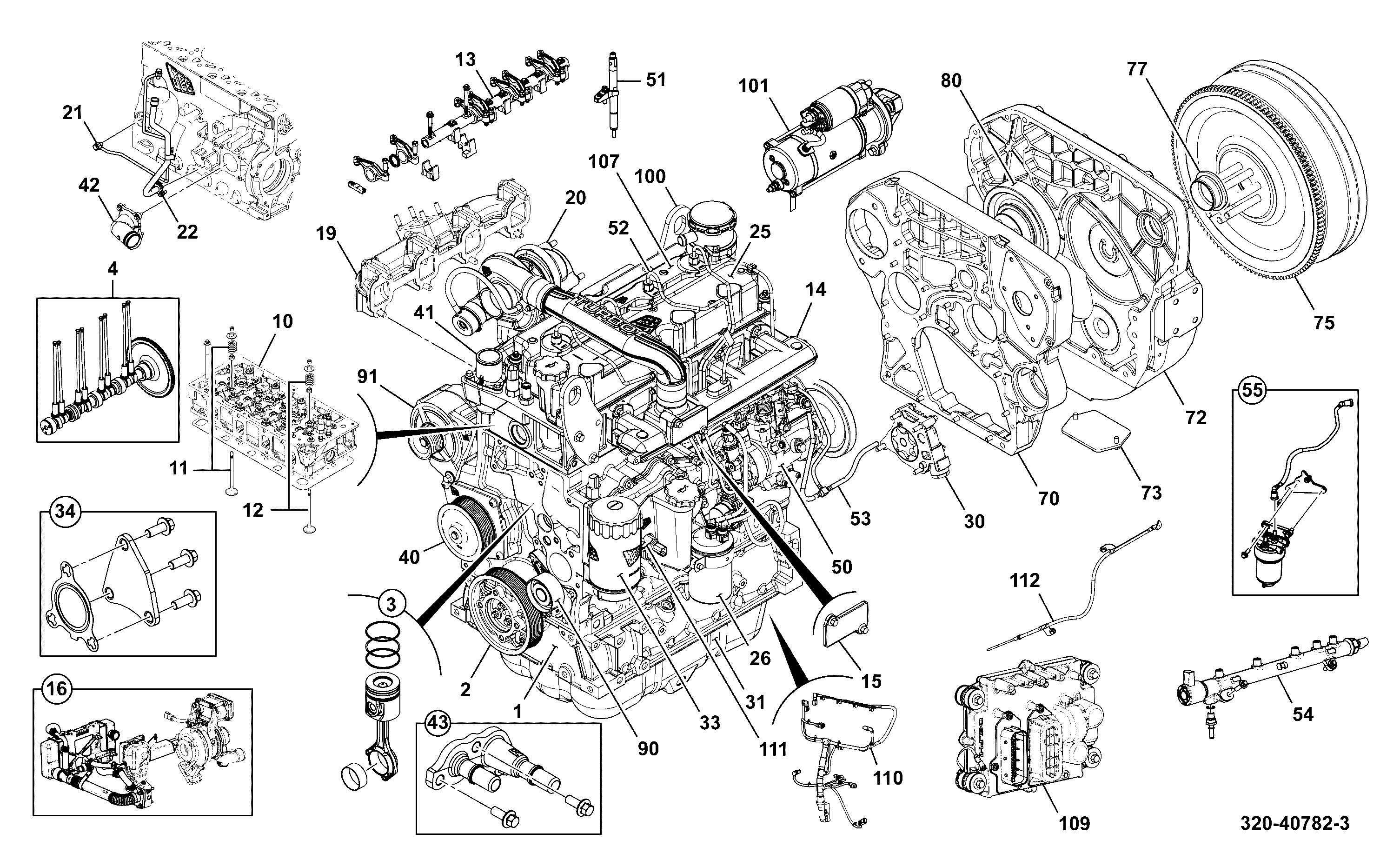 Фильтр 320/21071 JCB