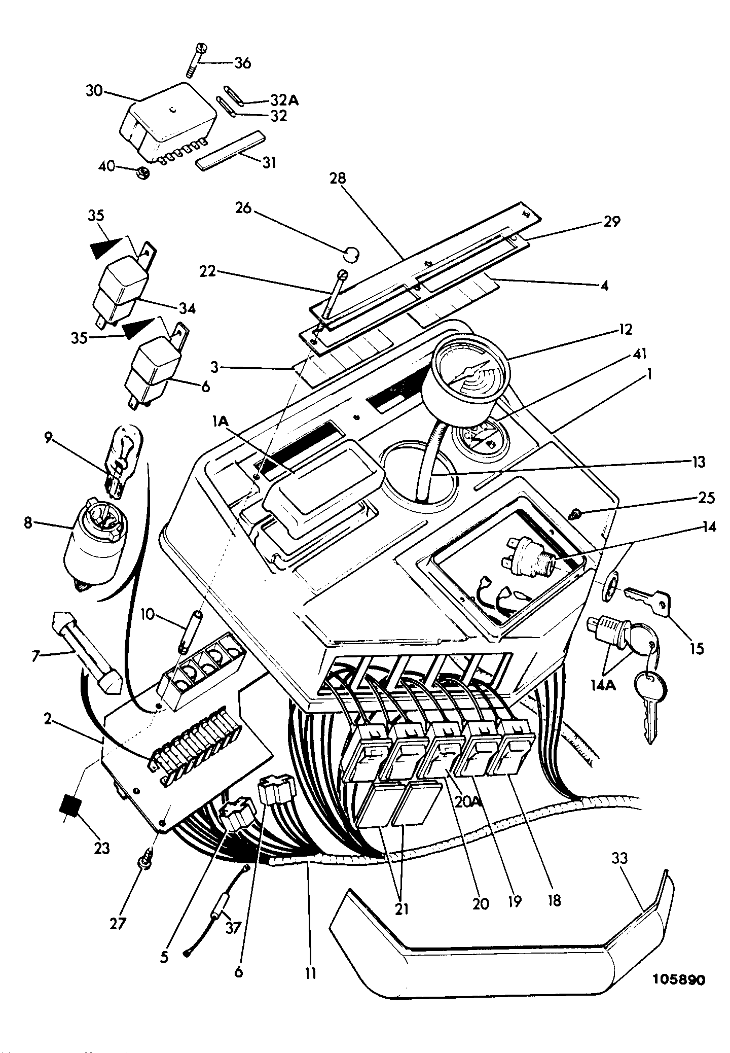 Жгут проводов 706/90100 JCB