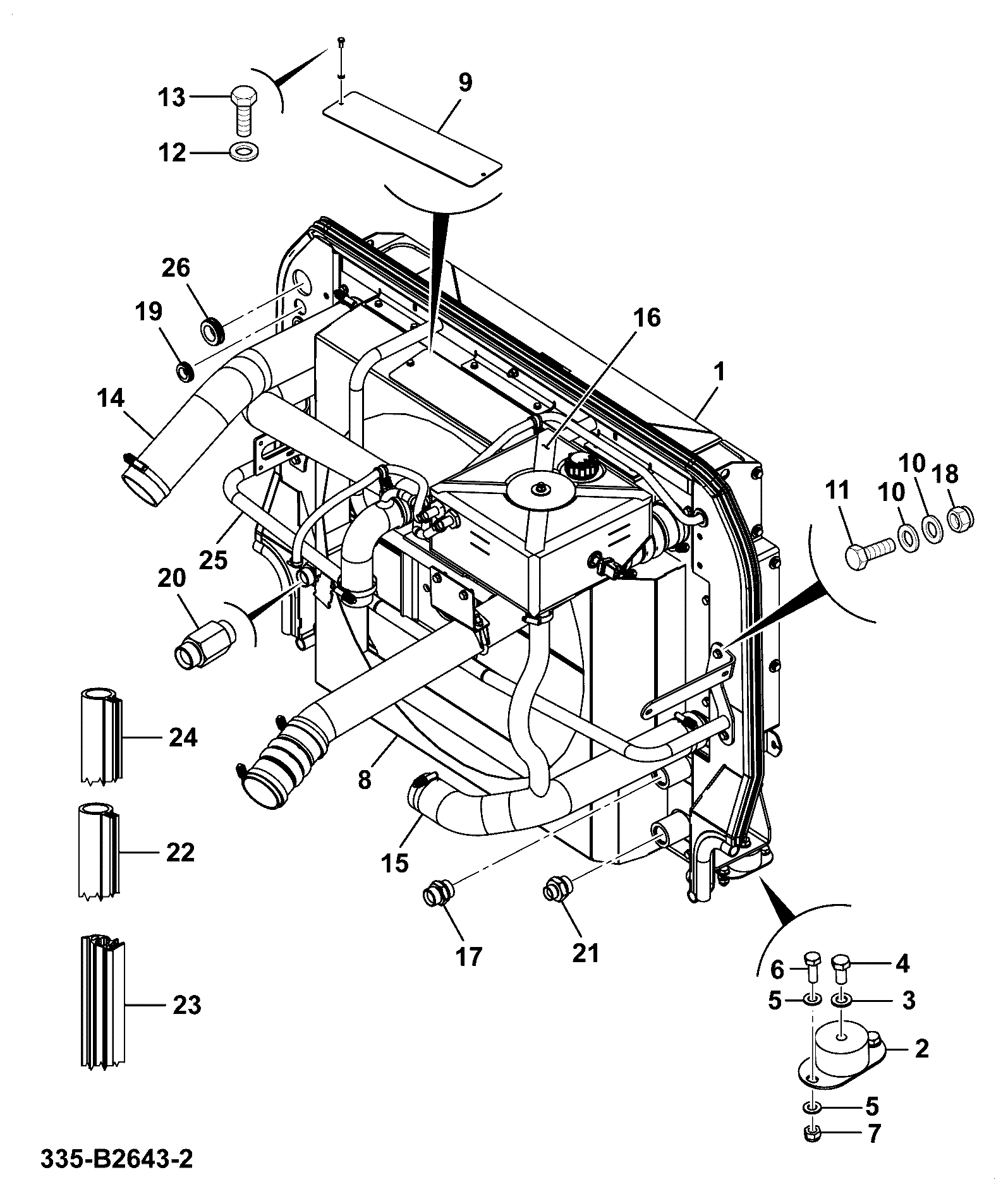 Уплотнение 335/D2654 JCB