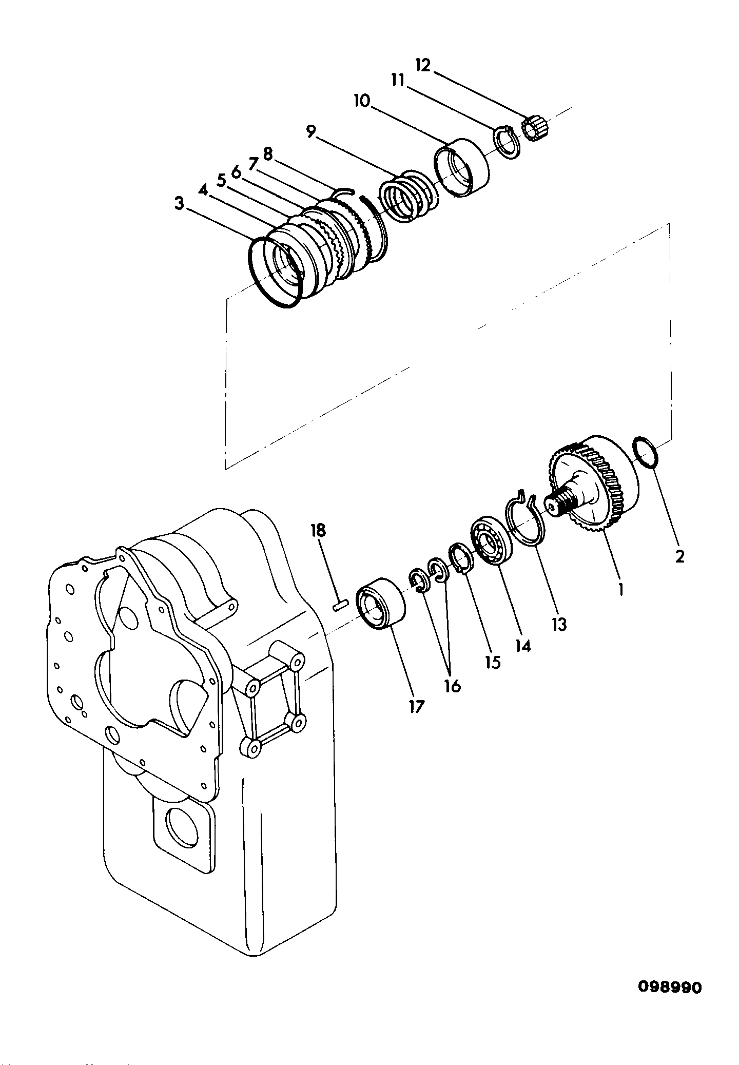 Кольцо 215183 JCB