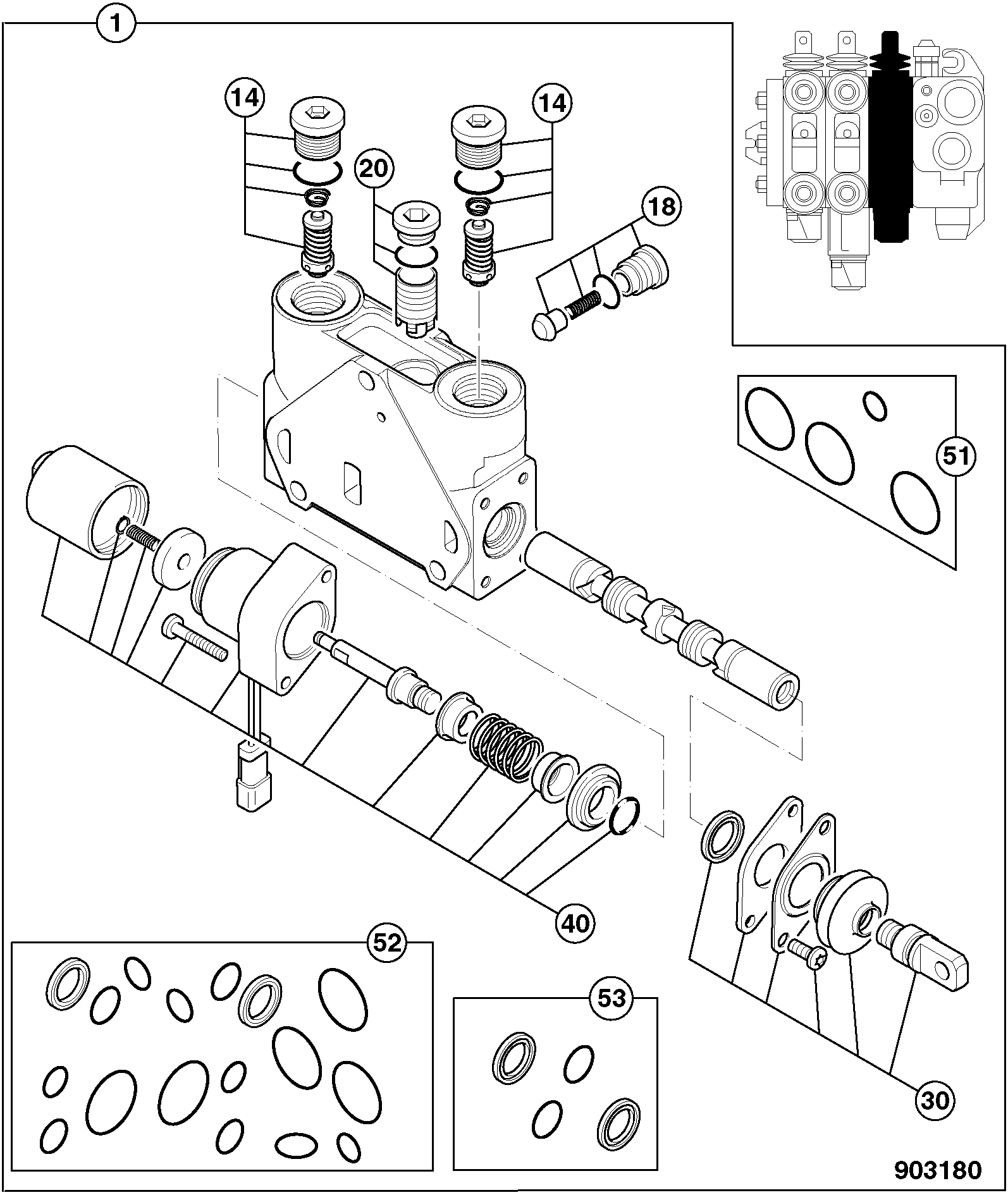 Комплект 25/223605 JCB