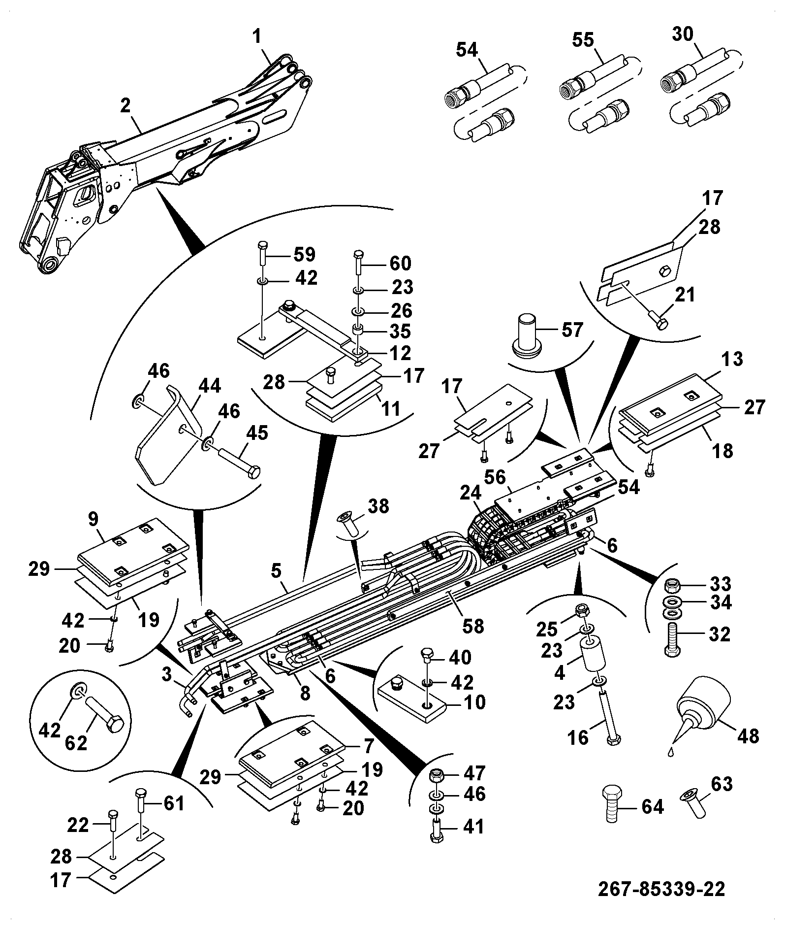 поддон 331/65894 JCB