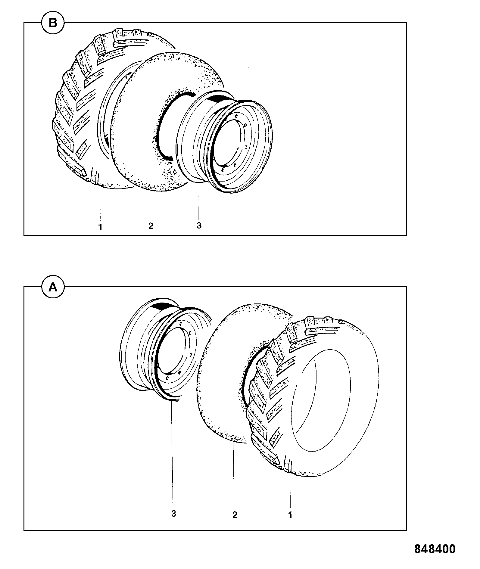 Колесо 8721016832 JCB