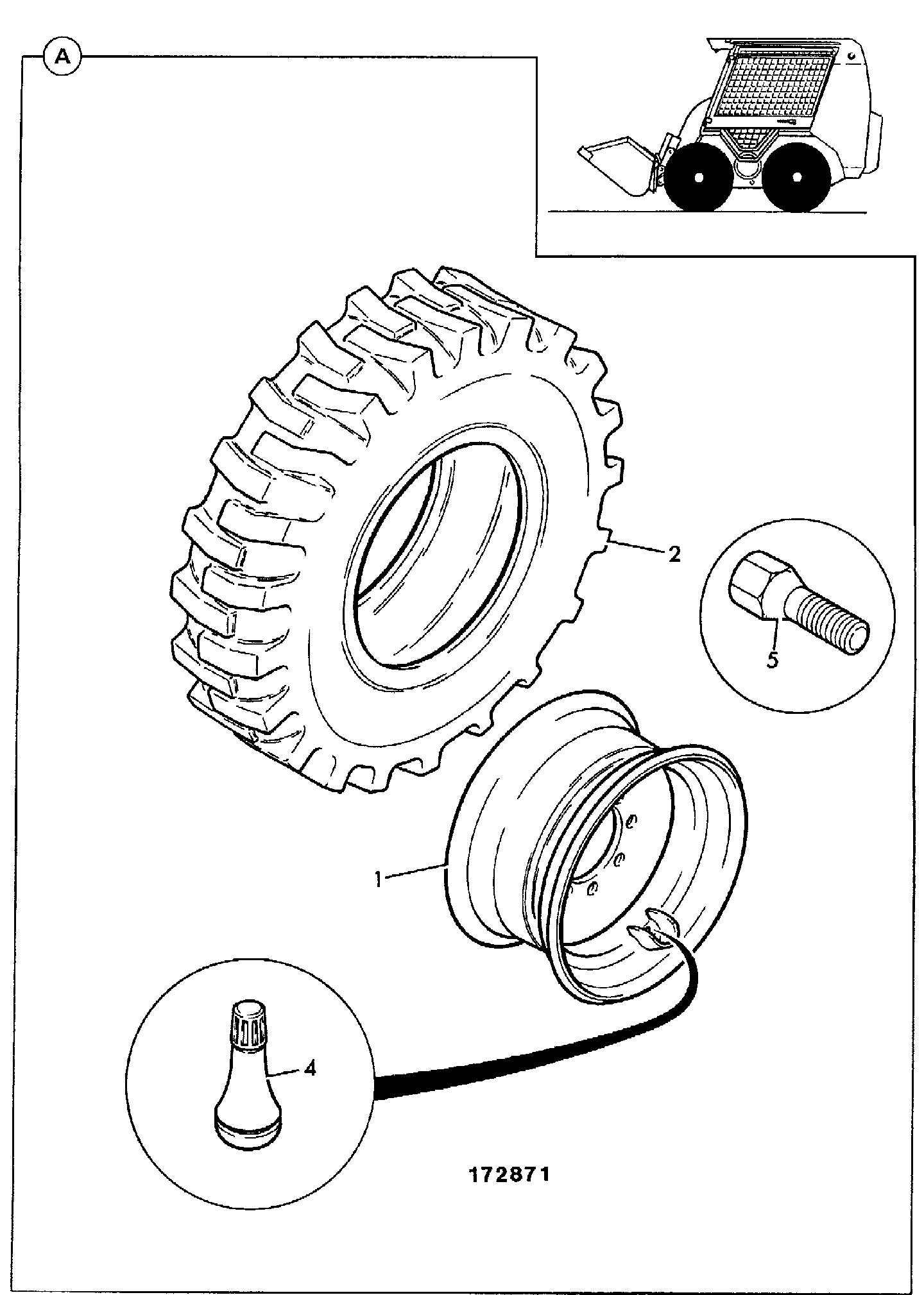 Колесо 41/920900 JCB
